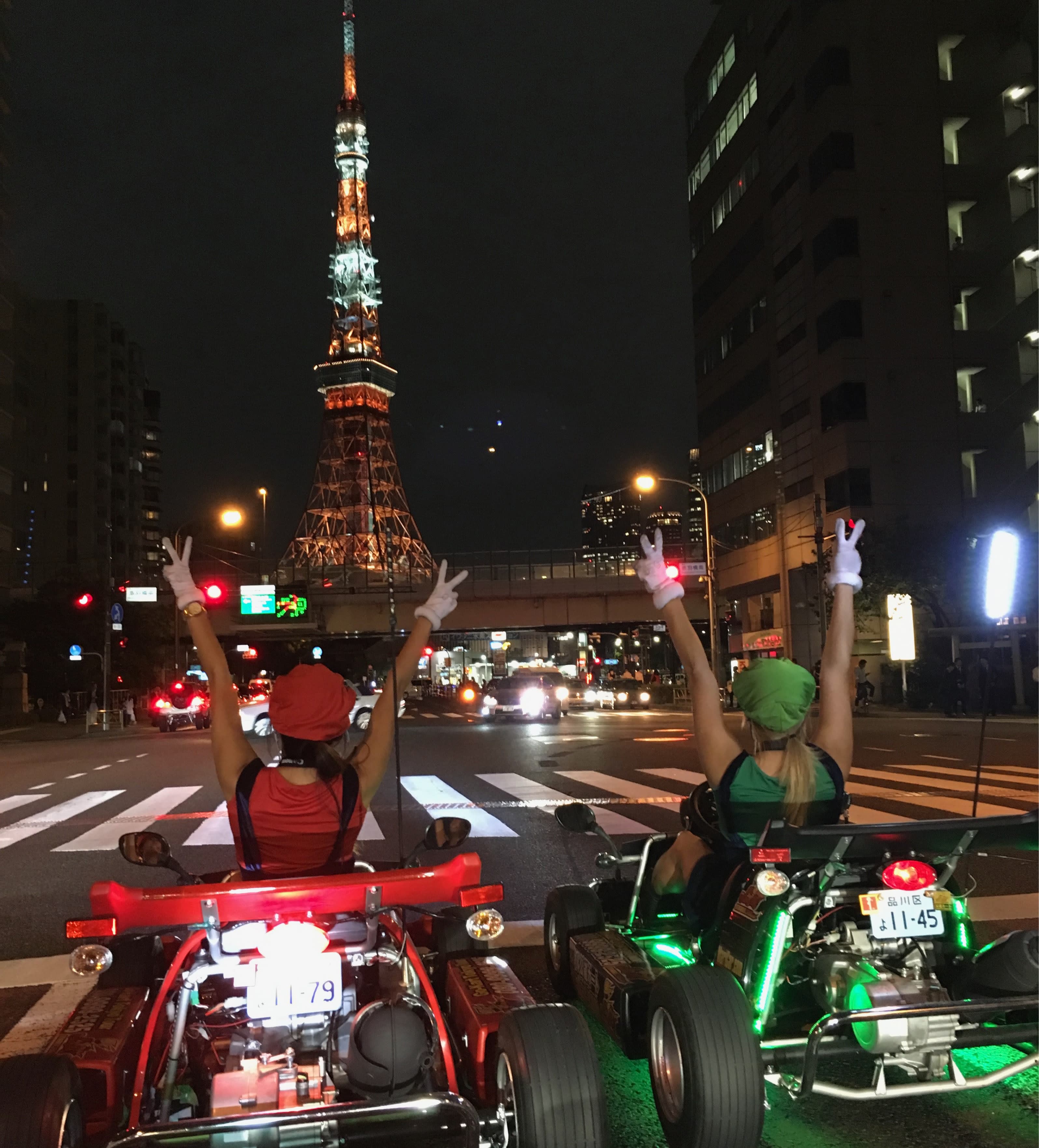 Mario karit in Tokyo