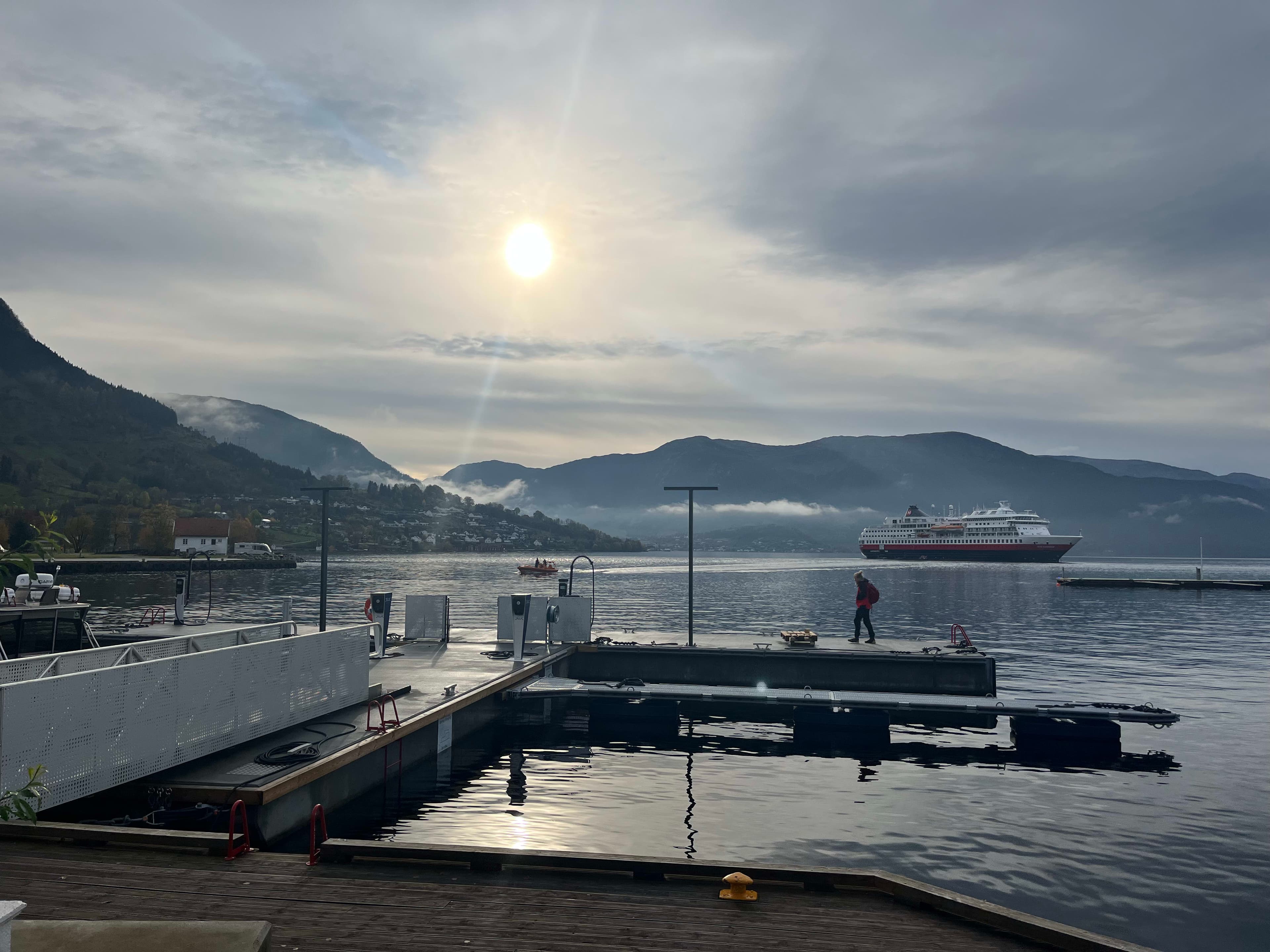 Beautiful view of sunset