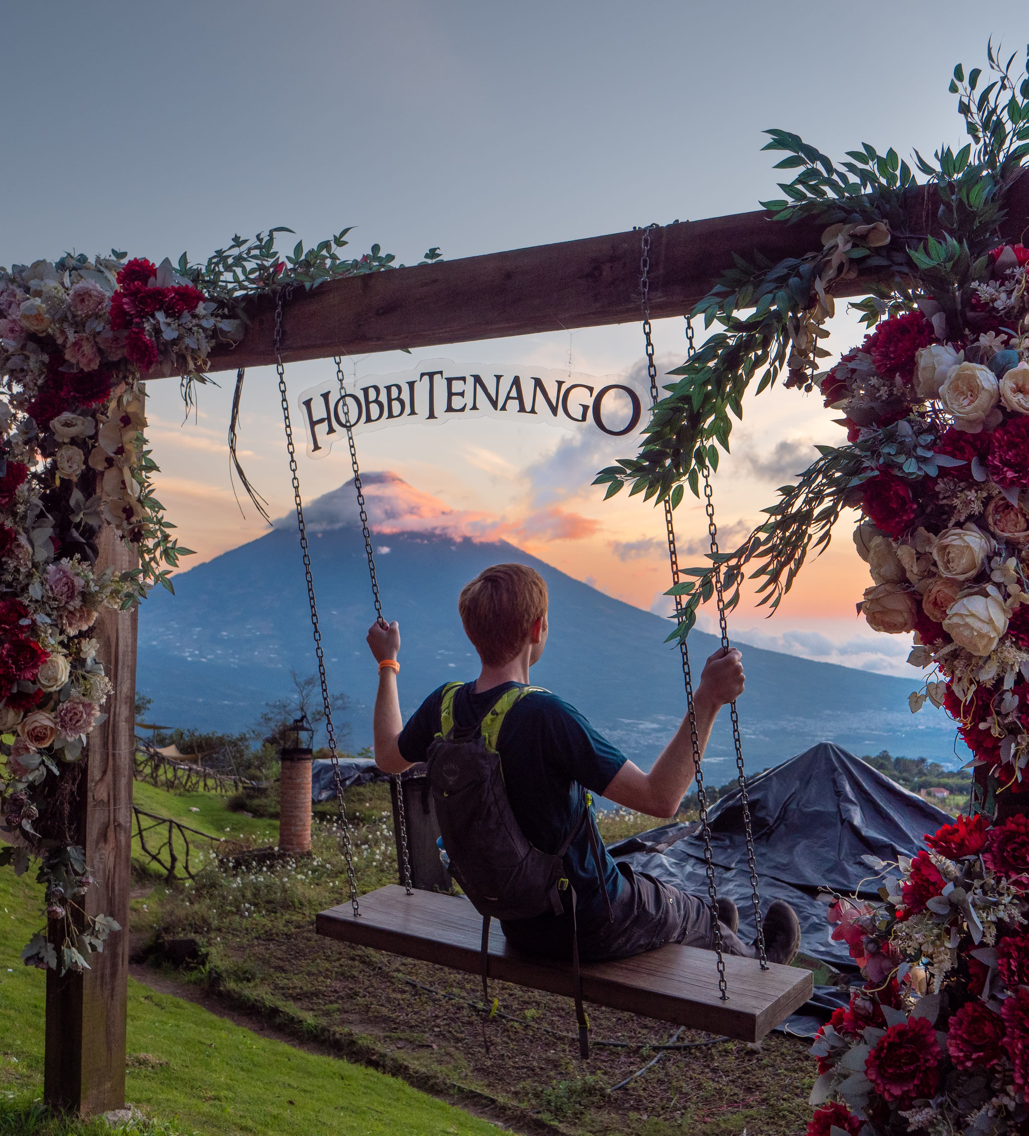 View of Hobbitenango park