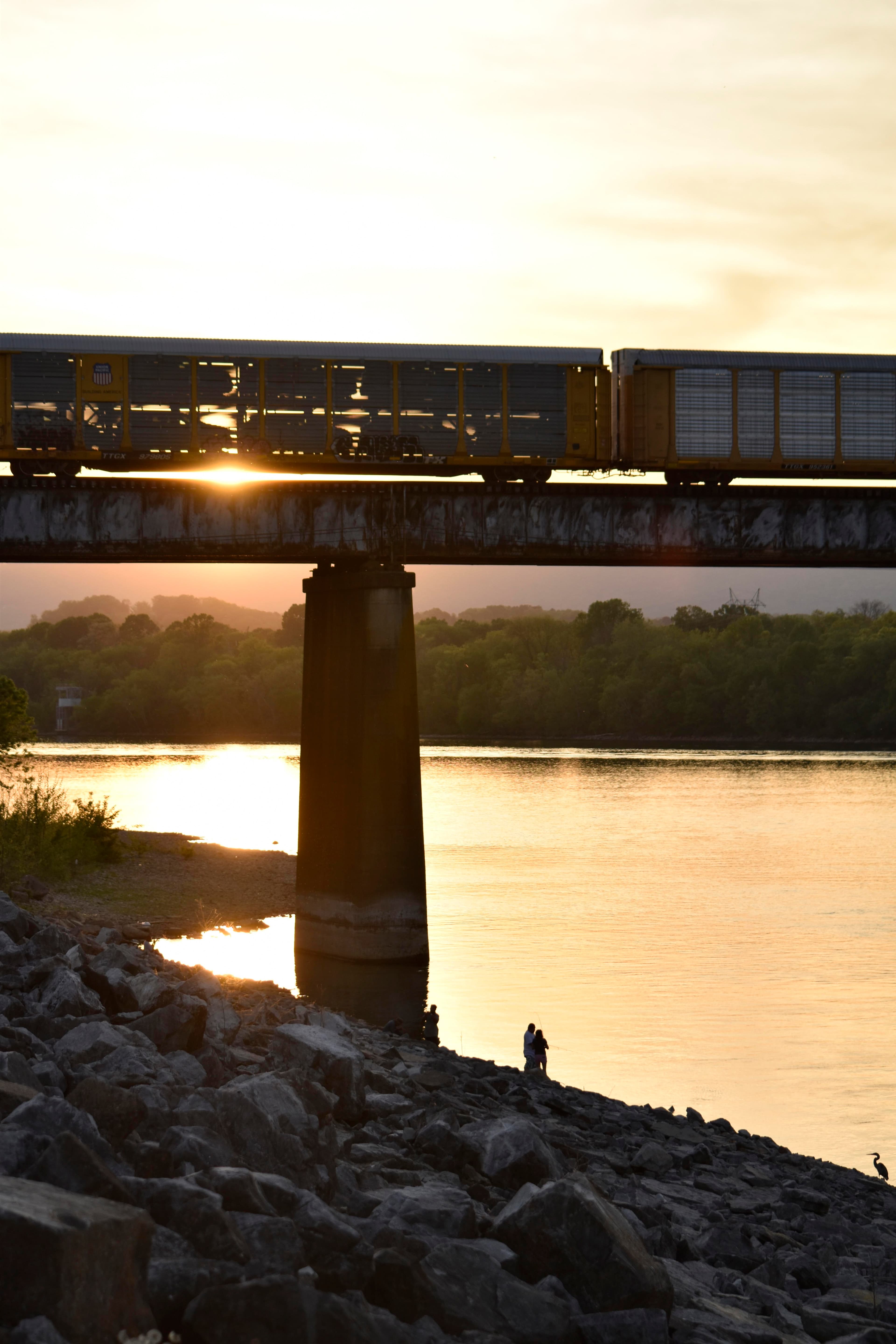Beautiful view at sunset