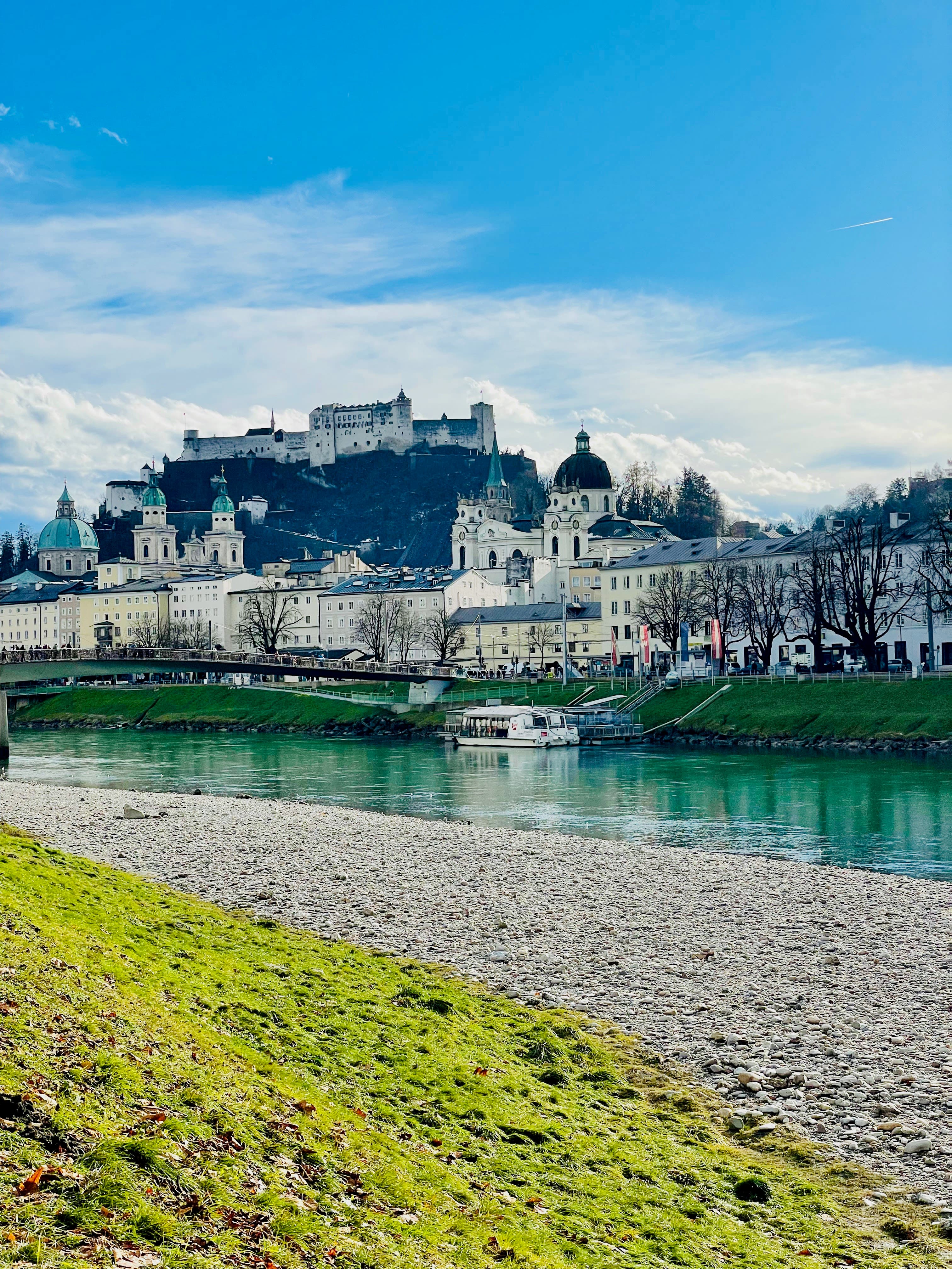 Beautiful view of Salzburg