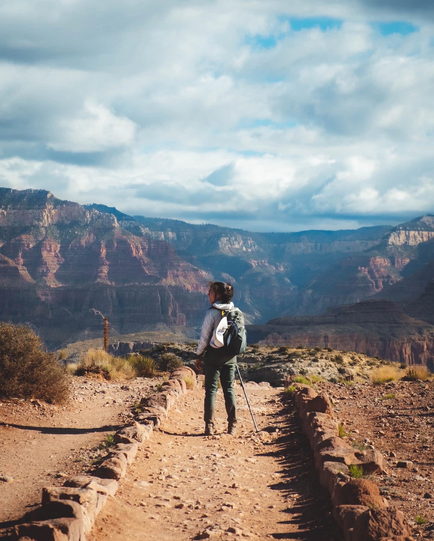 Picture of Alice hiking