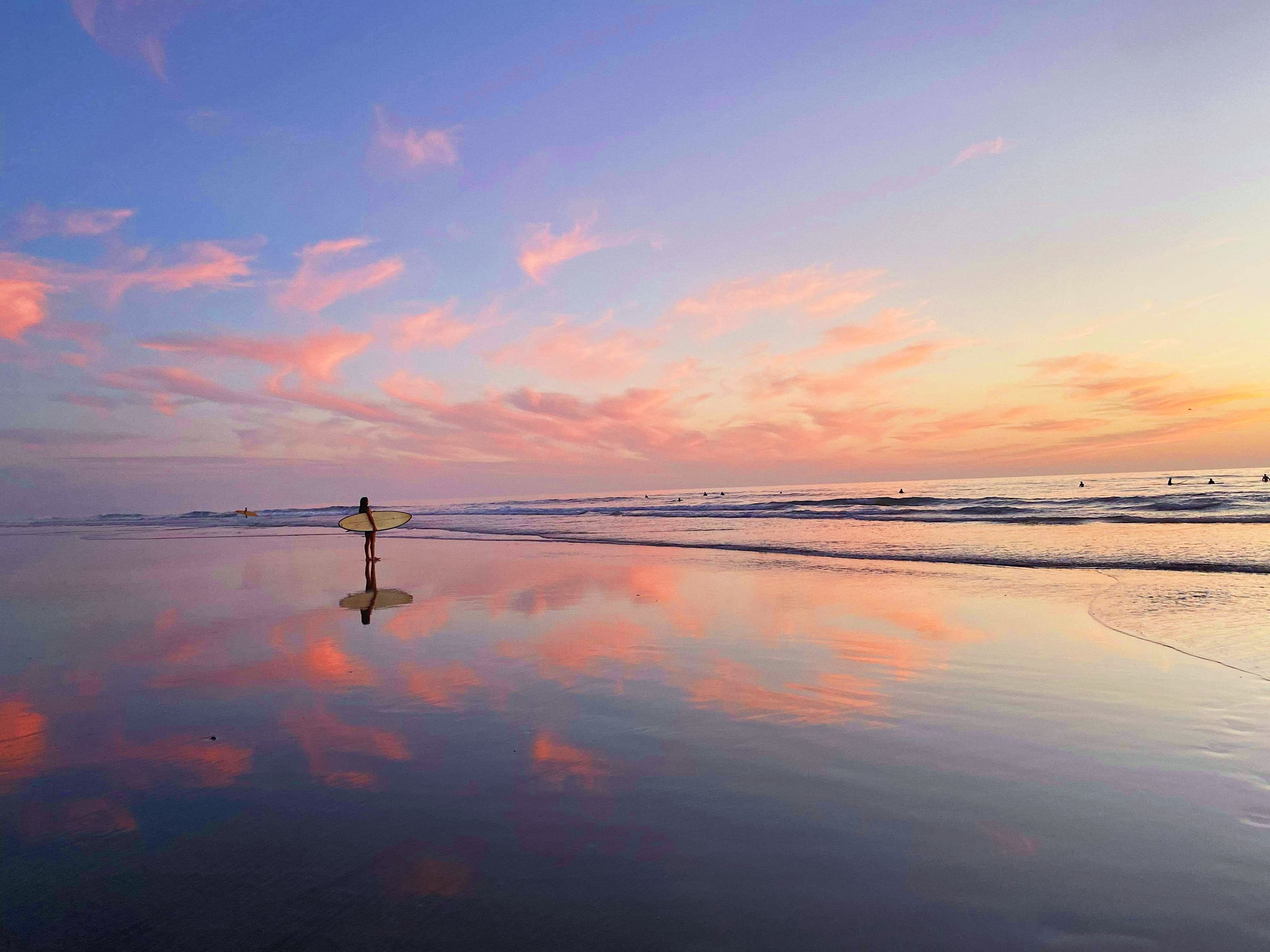 Beautiful view of sunset