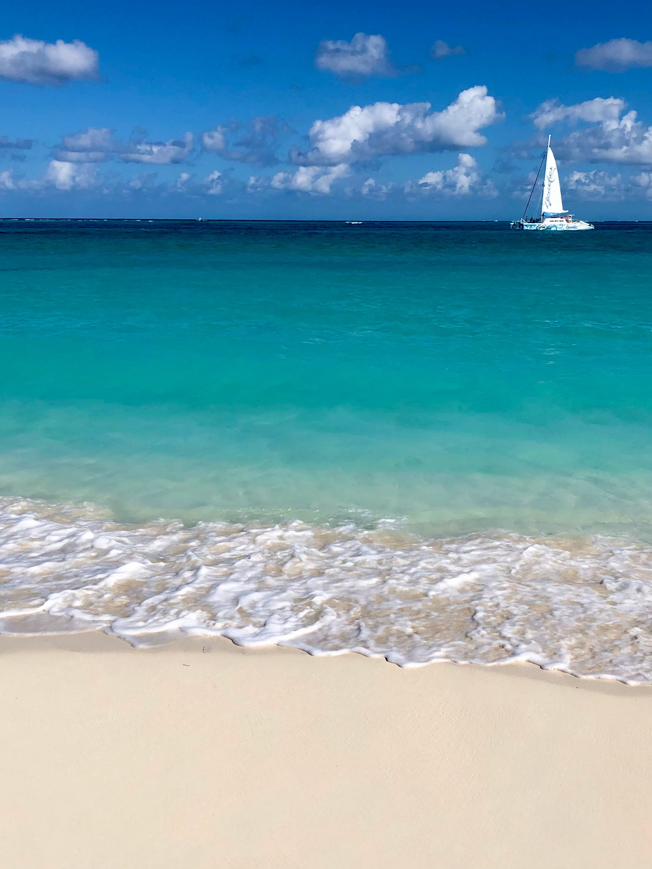 Beautiful view of the beach