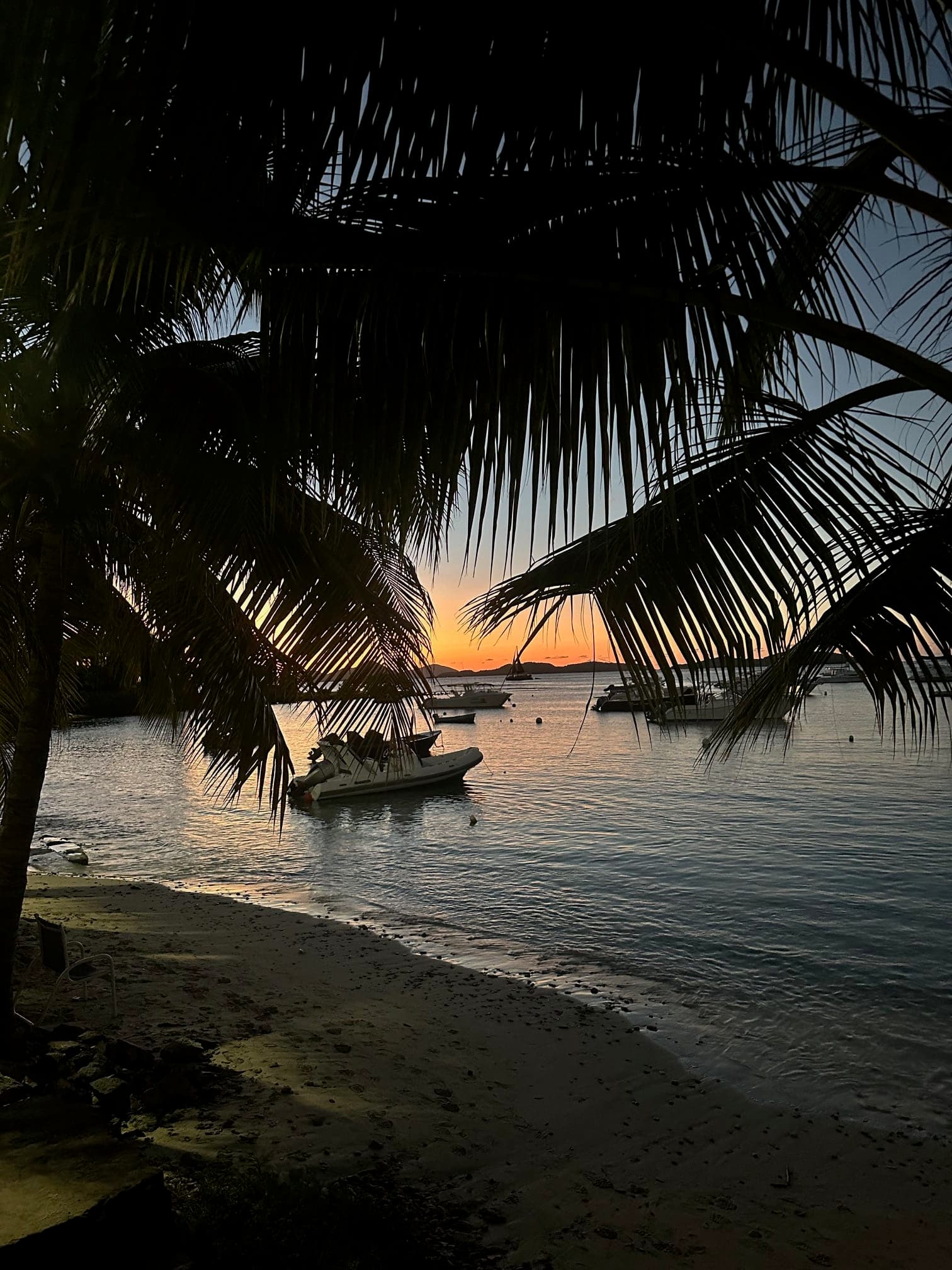 Beautiful view of sunset