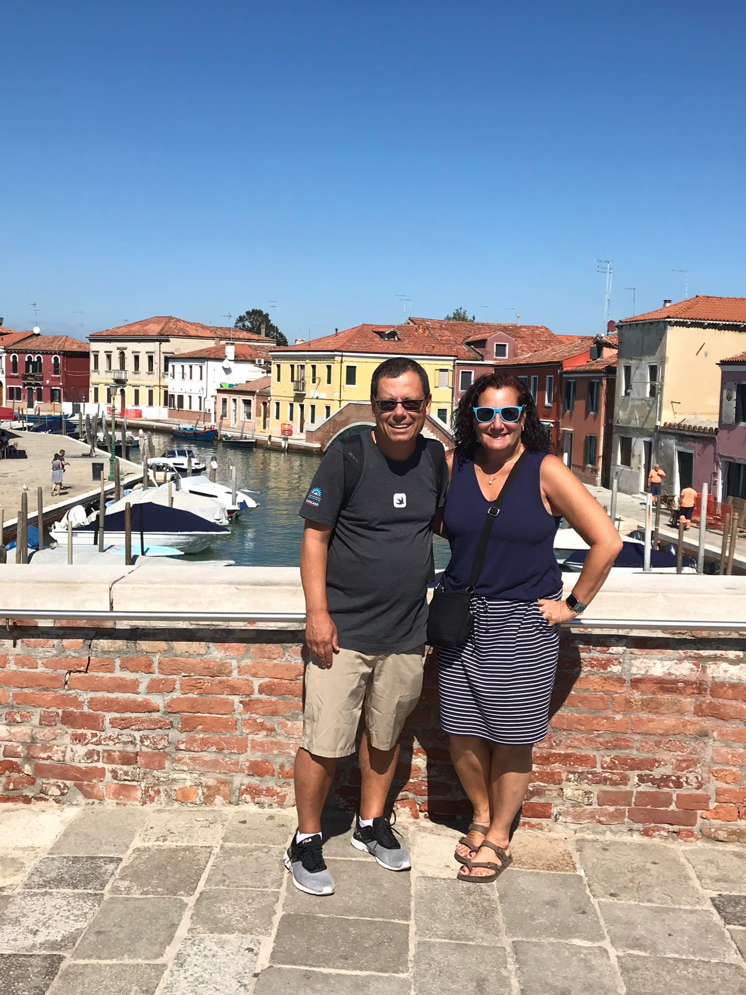 Couple photo of Paul in Italy