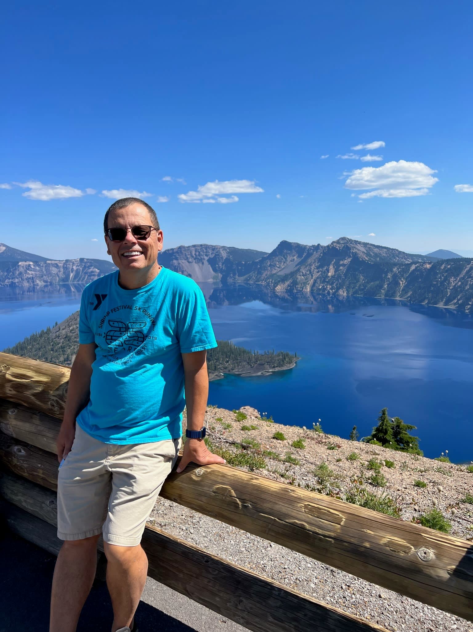 Beautiful view of Crater Lake