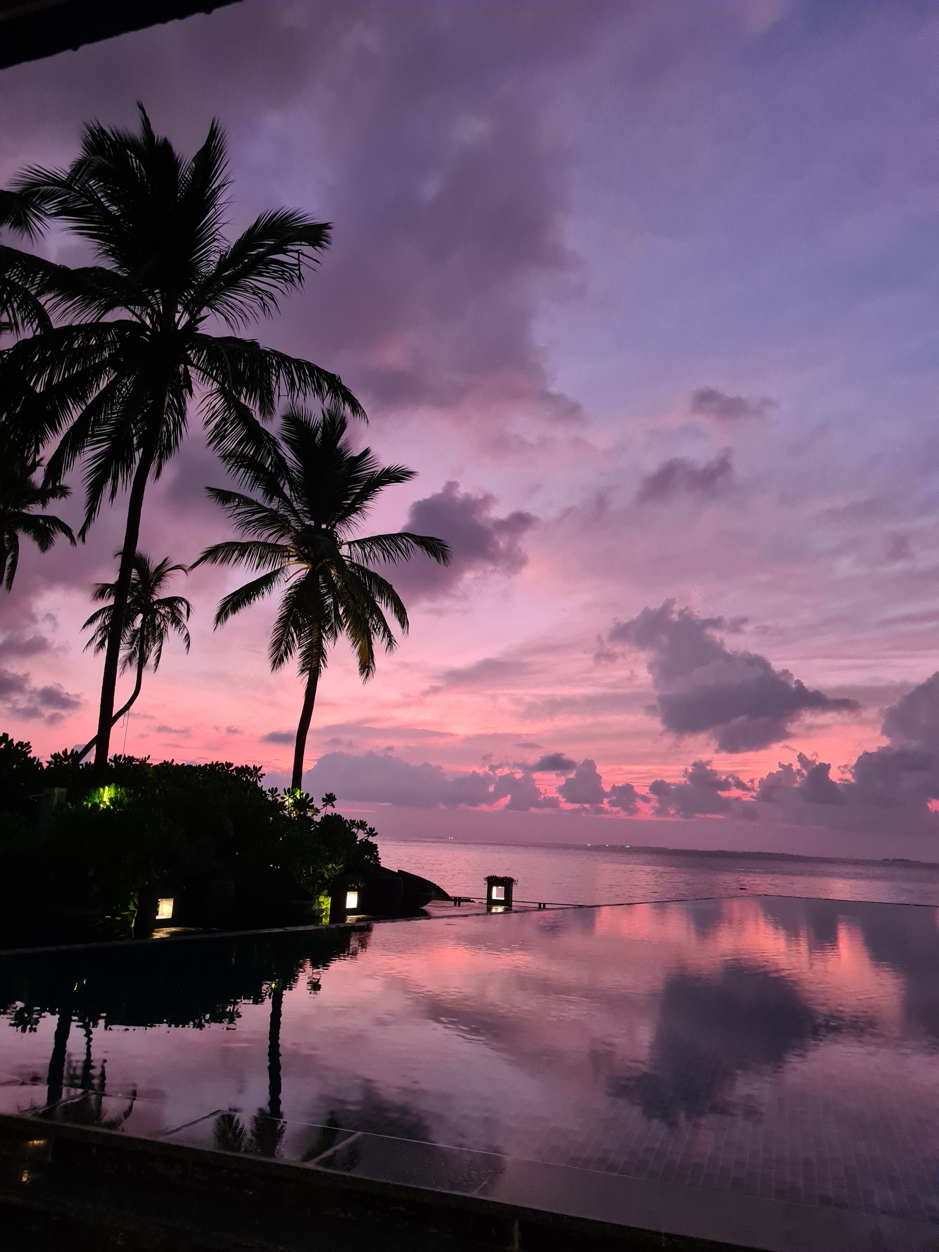 Beautiful view of sky at sunset