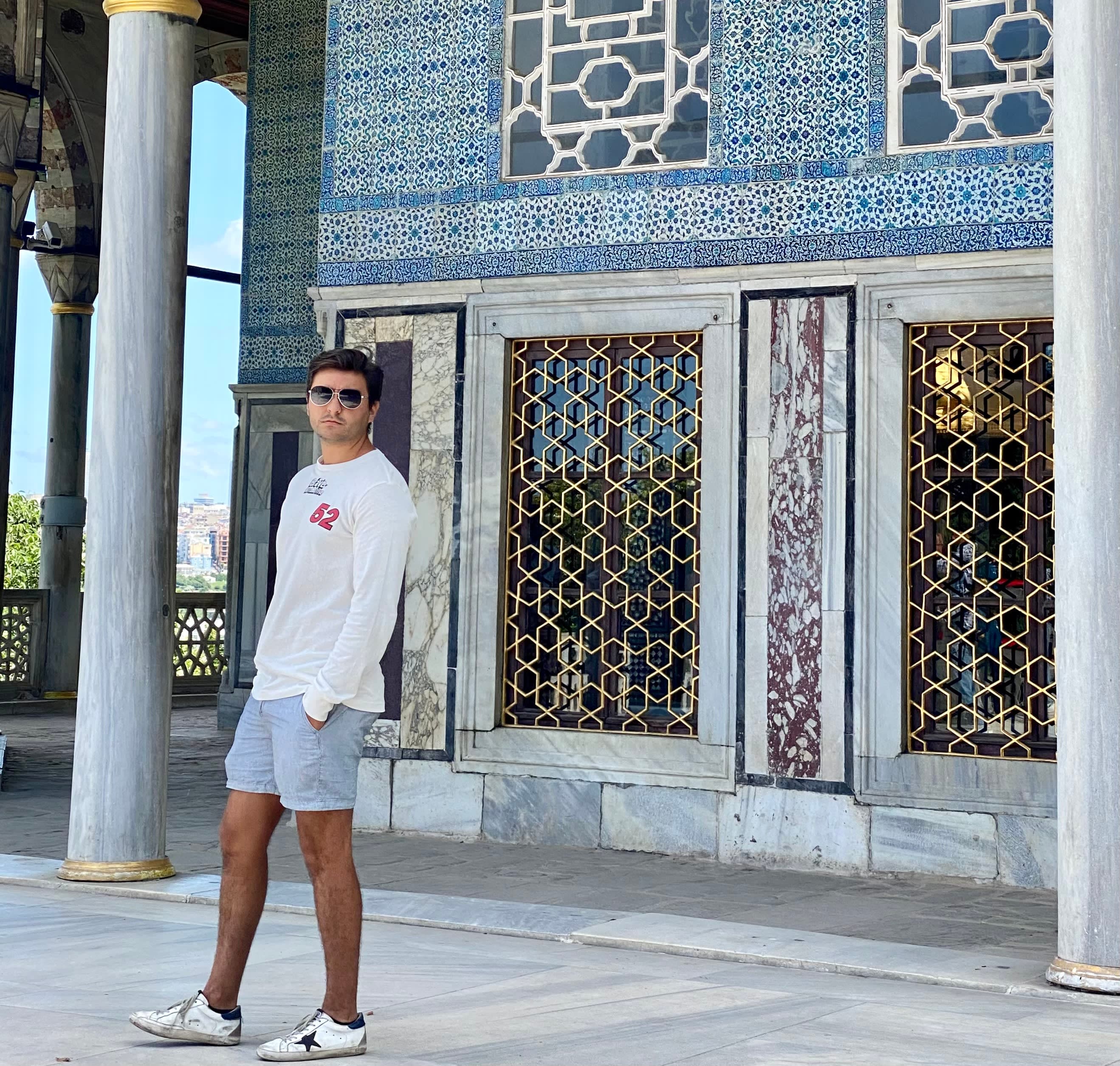 Picture of Santiago at Topkapi Palace Museum