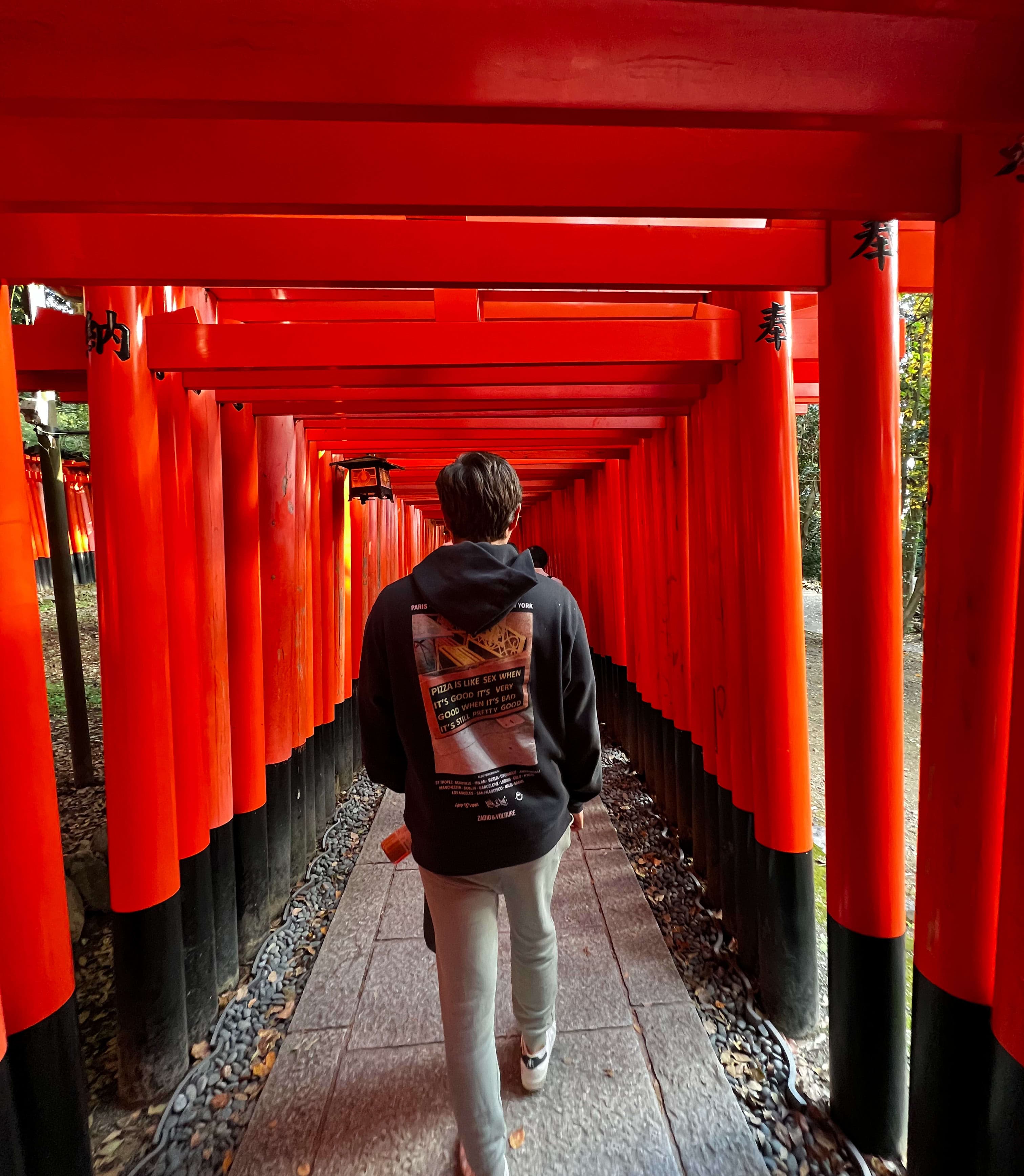 Picture of Santiago at Fushimi Inari Taisha