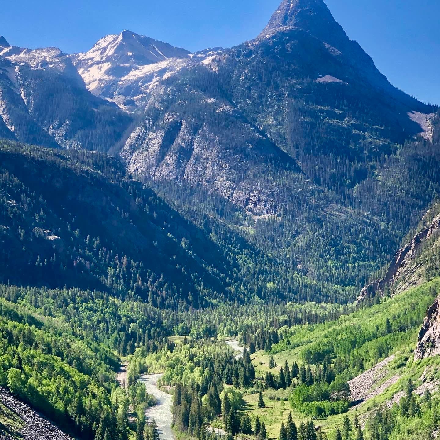 Beautiful view of San Juan Mountains