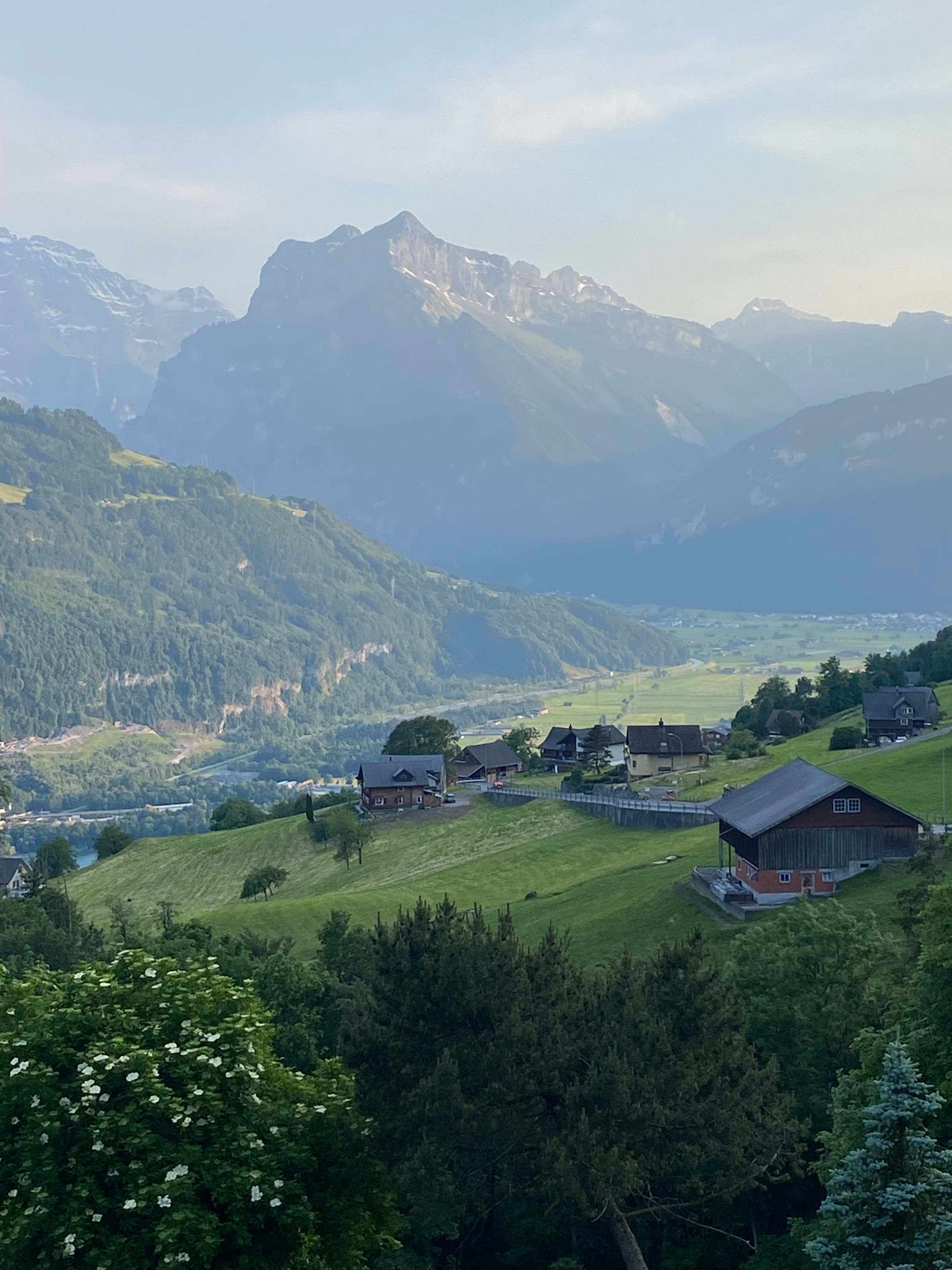 Beautiful view of mountains