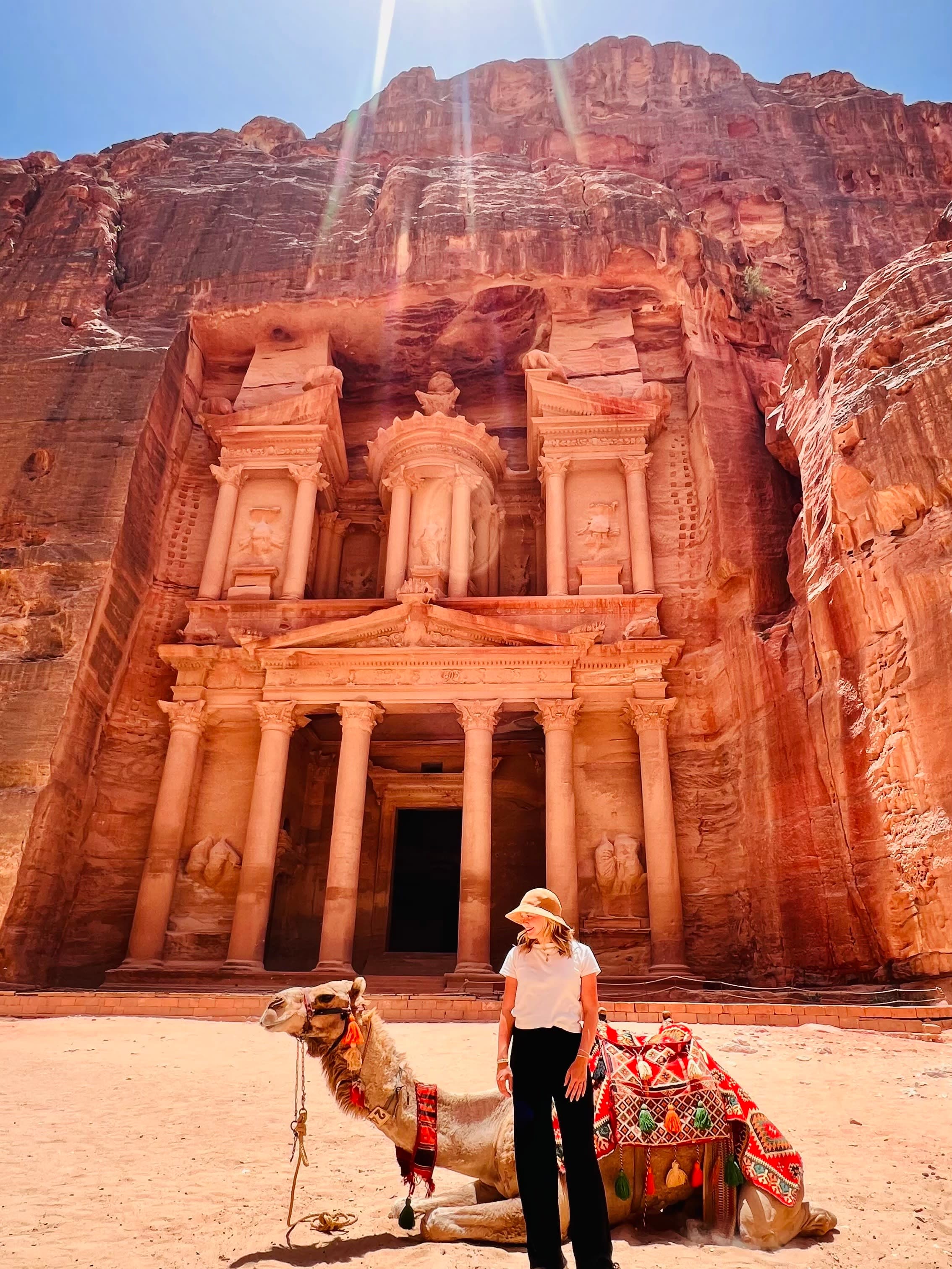 Beautiful view of Petra