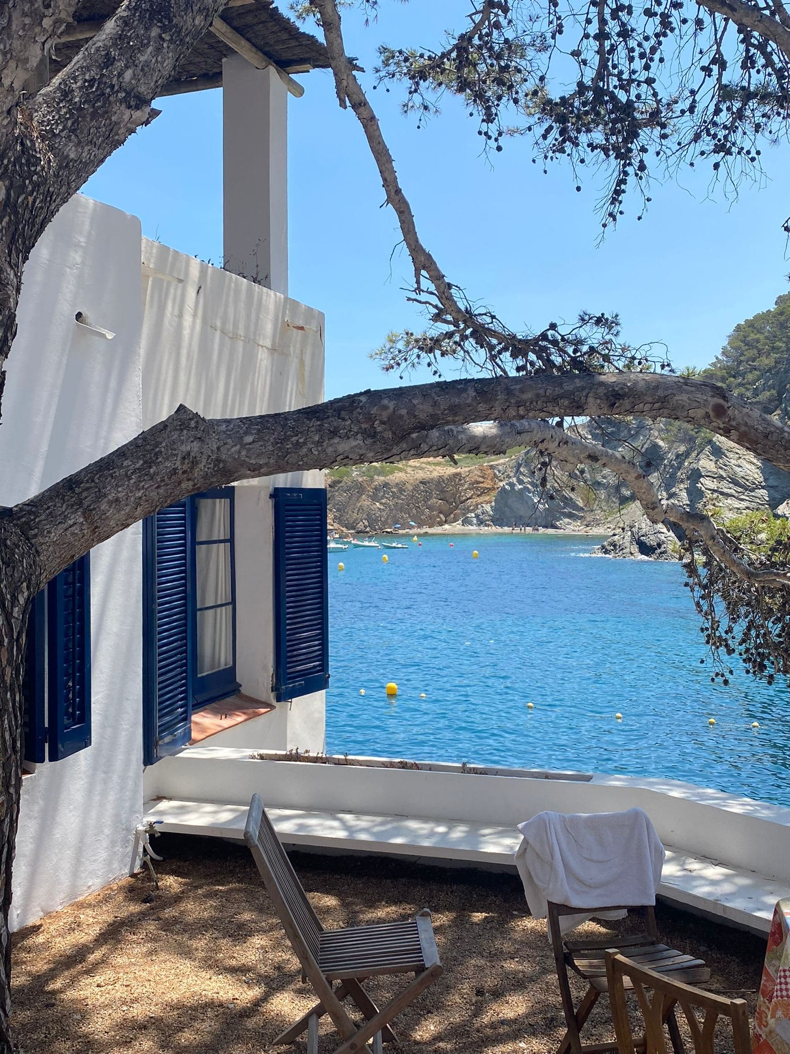 Beautiful view of costa brava