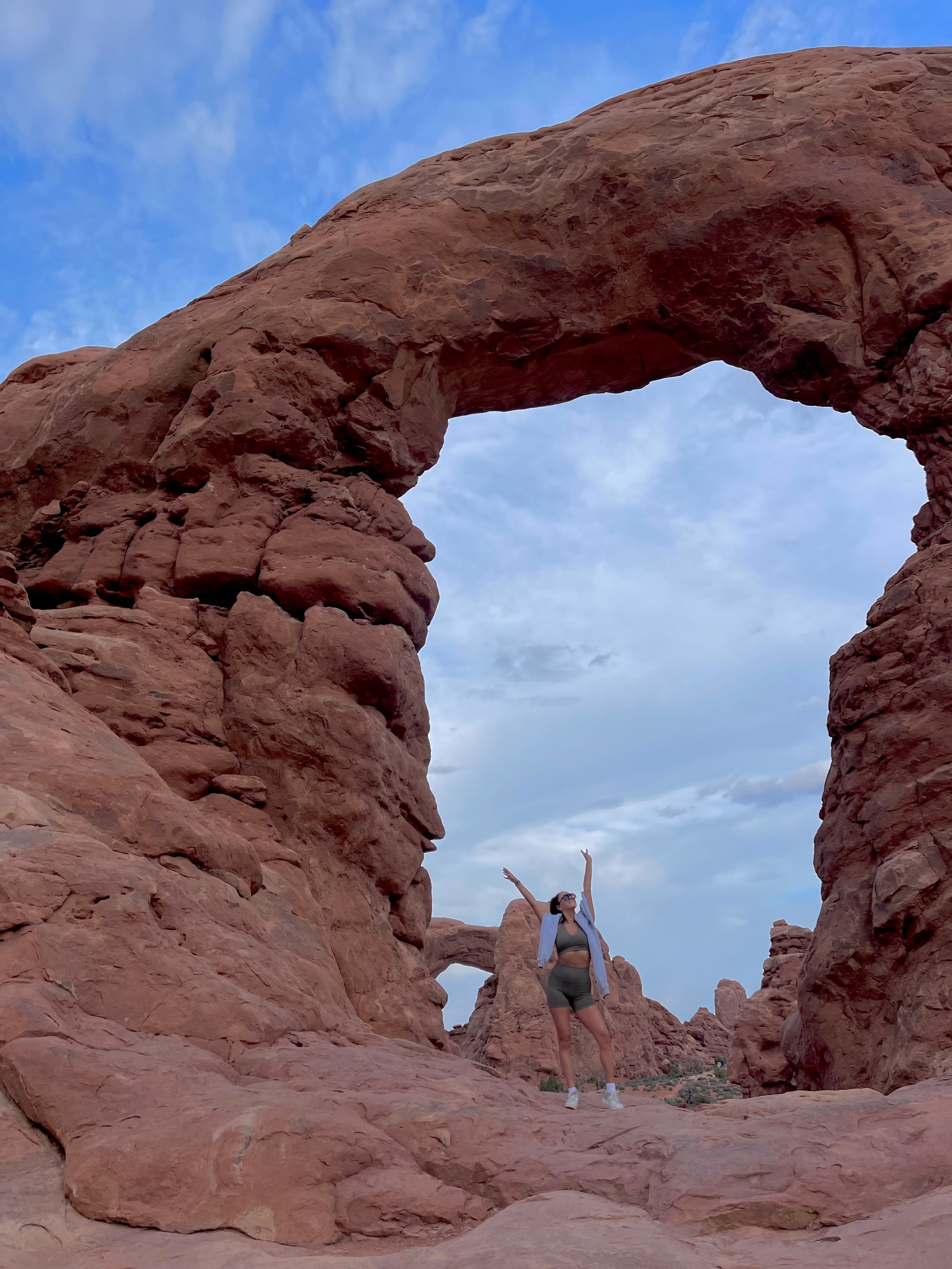 Picture of Cali at Arches National Park