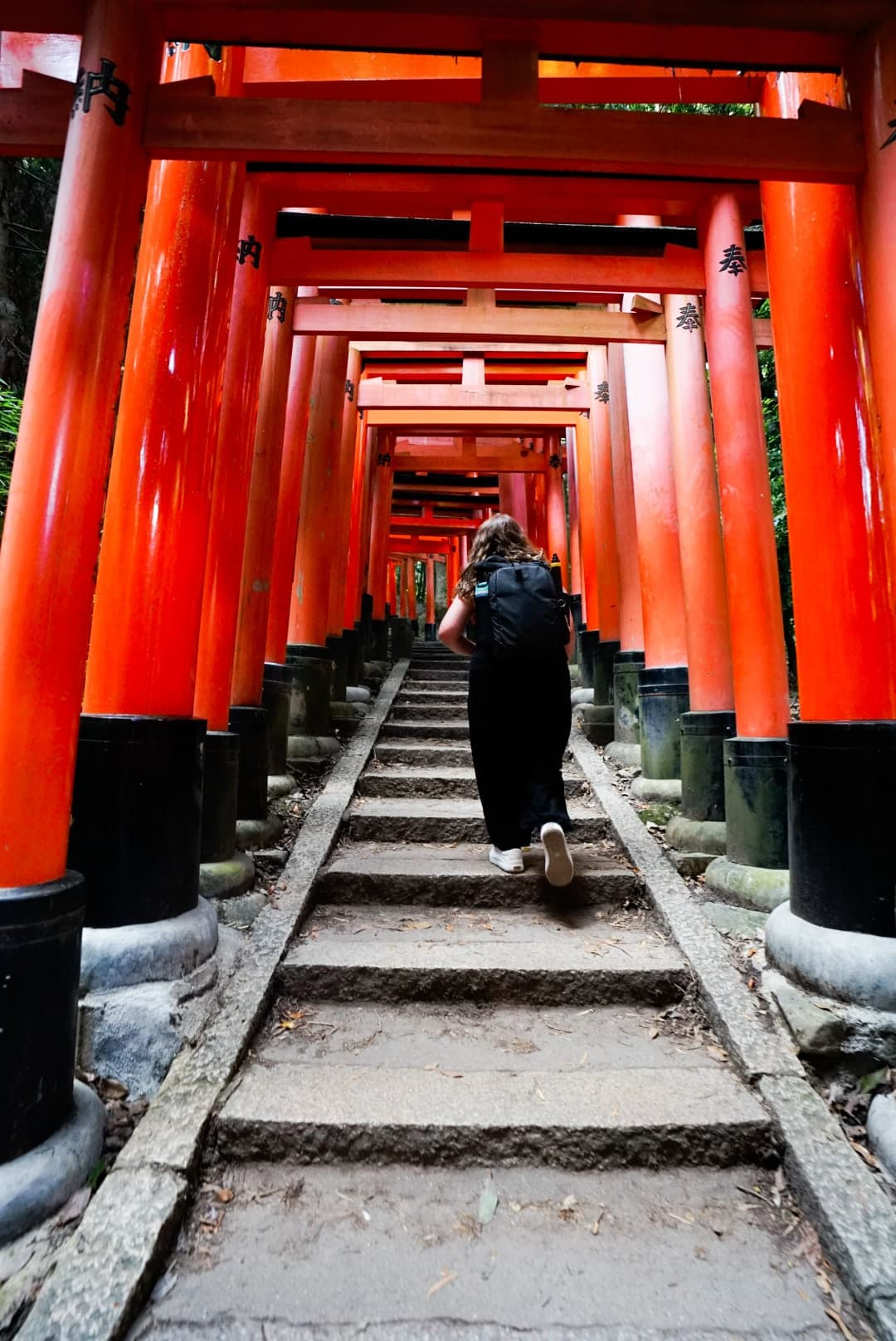 Visiting the Fushimi Inari Taisha shrine