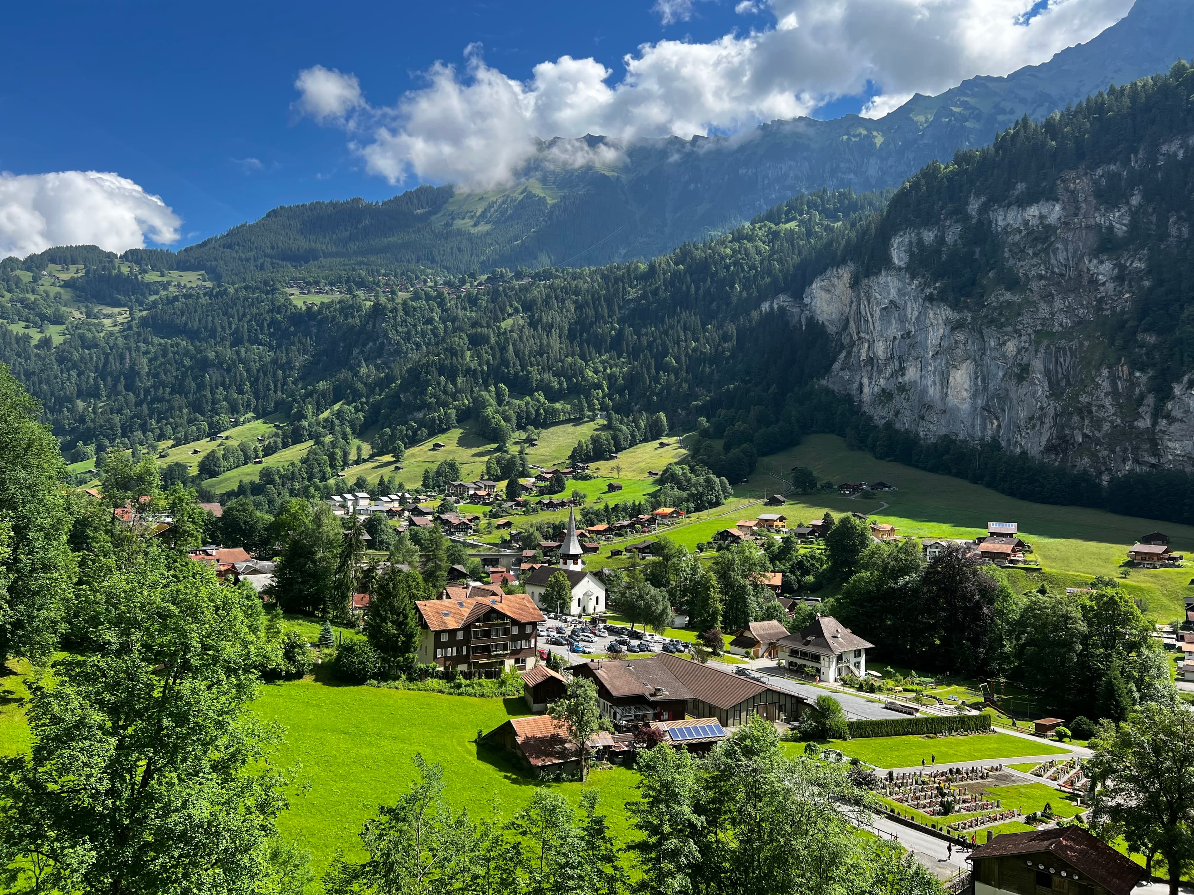 Beautiful view of Switzerland