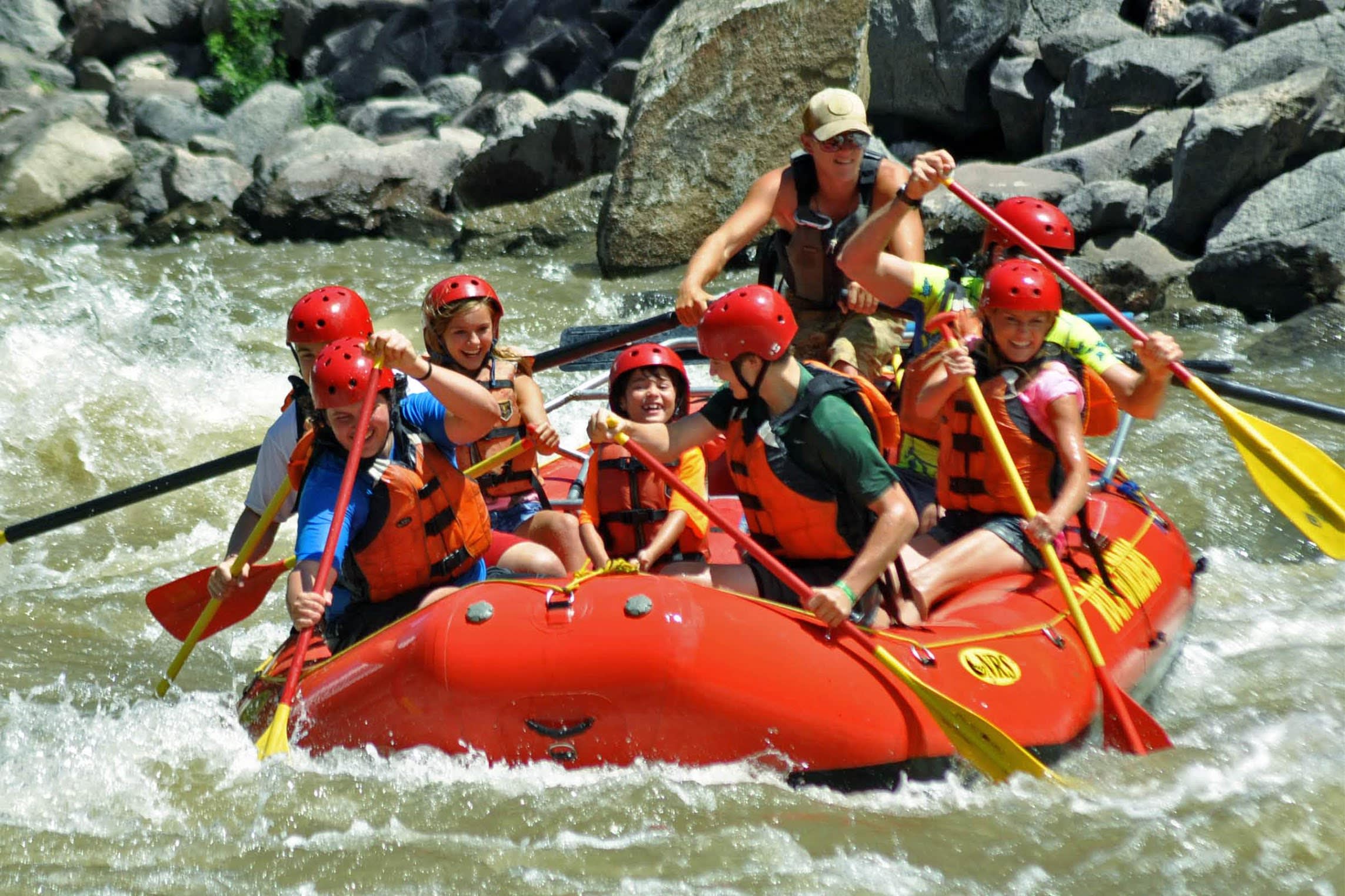 A river rafting adventure
