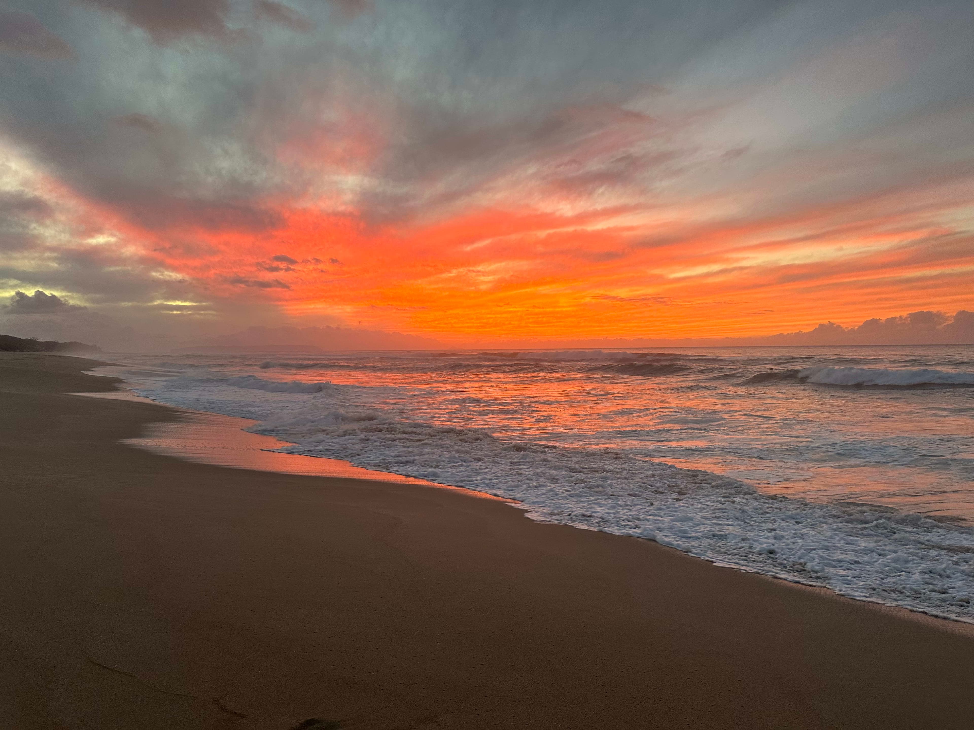 Beautiful view of sunset