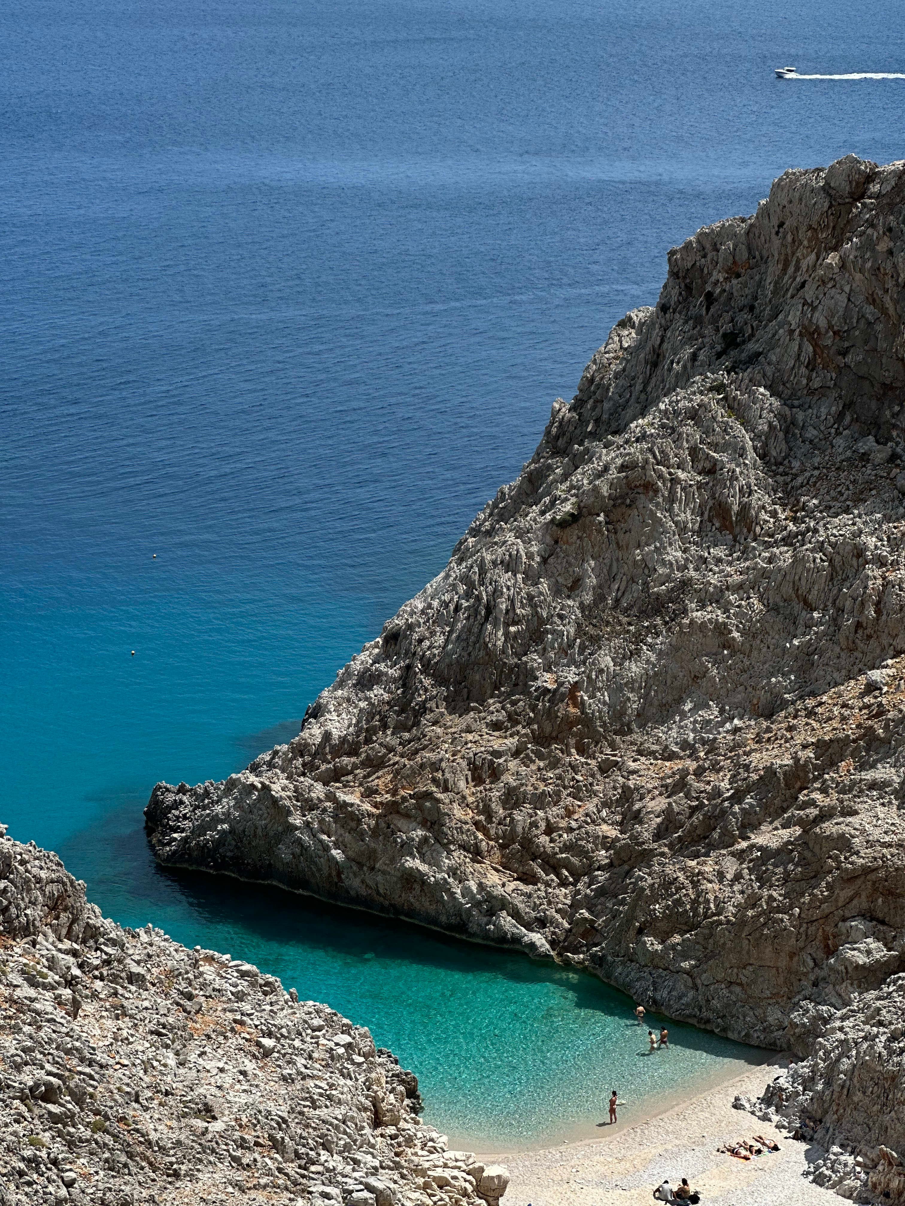 Beautiful view of Seitan Limania beach