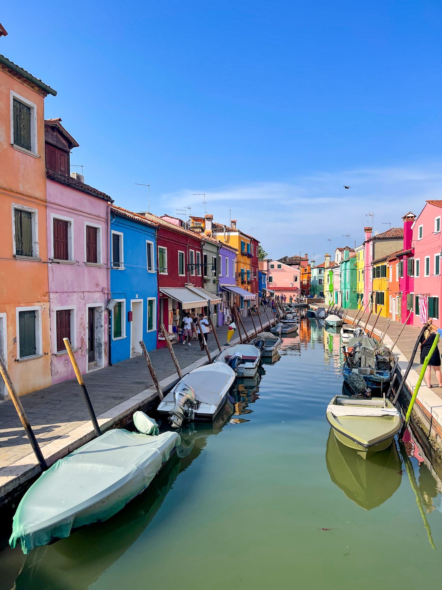 View of the Colorful Island Of Burano