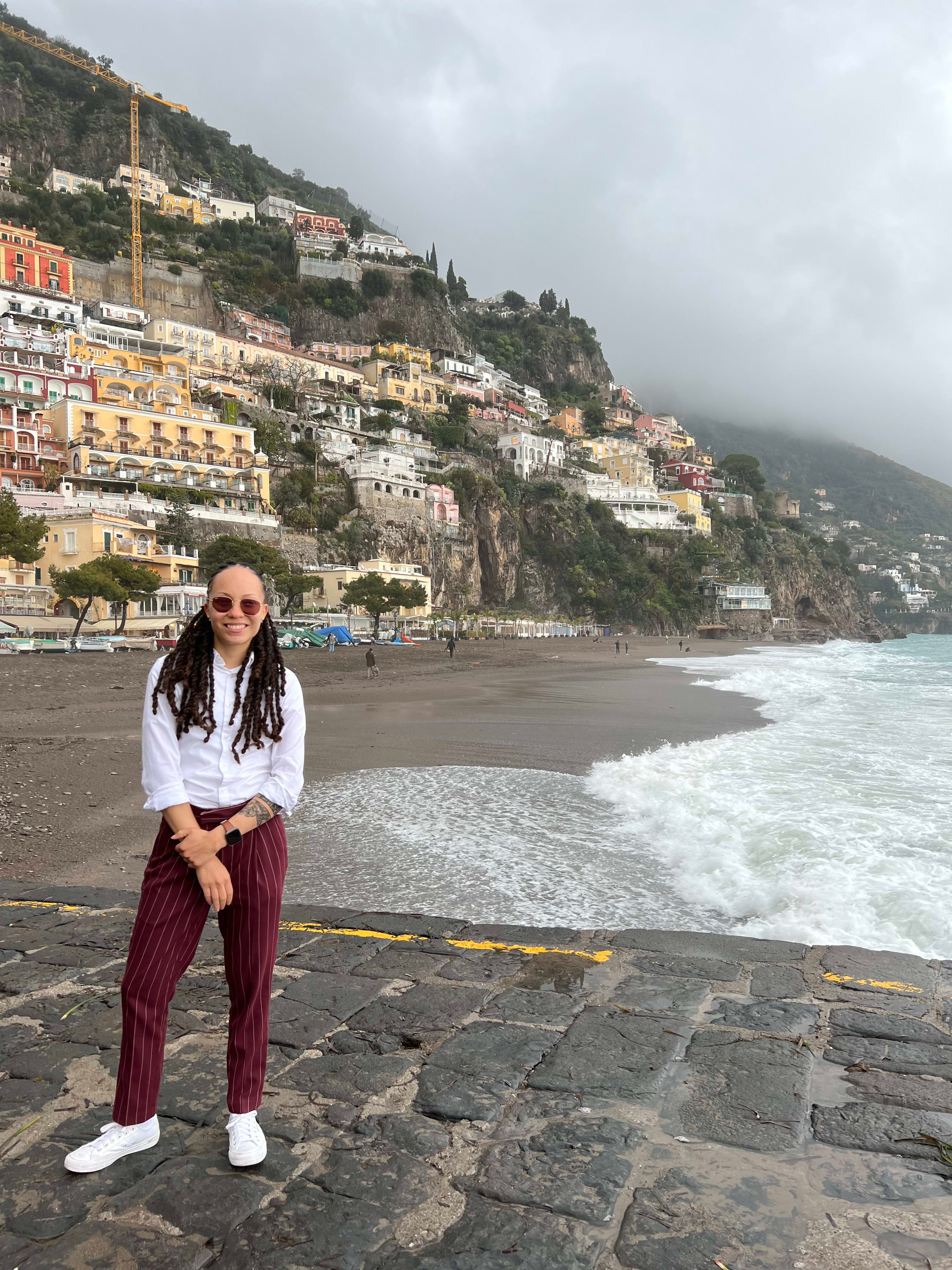 Picture of Ashley near beach