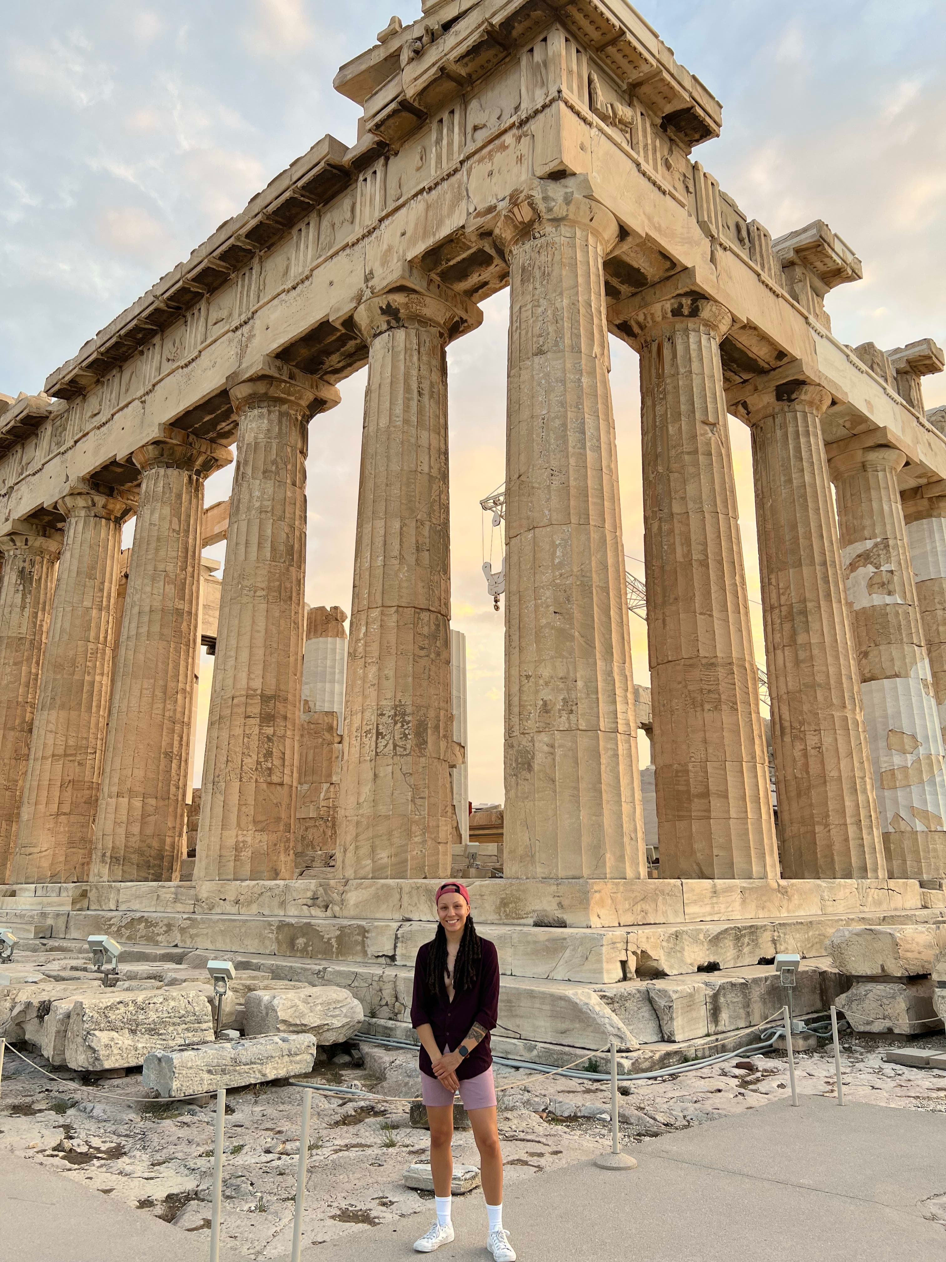 Beautiful view of Parthenon