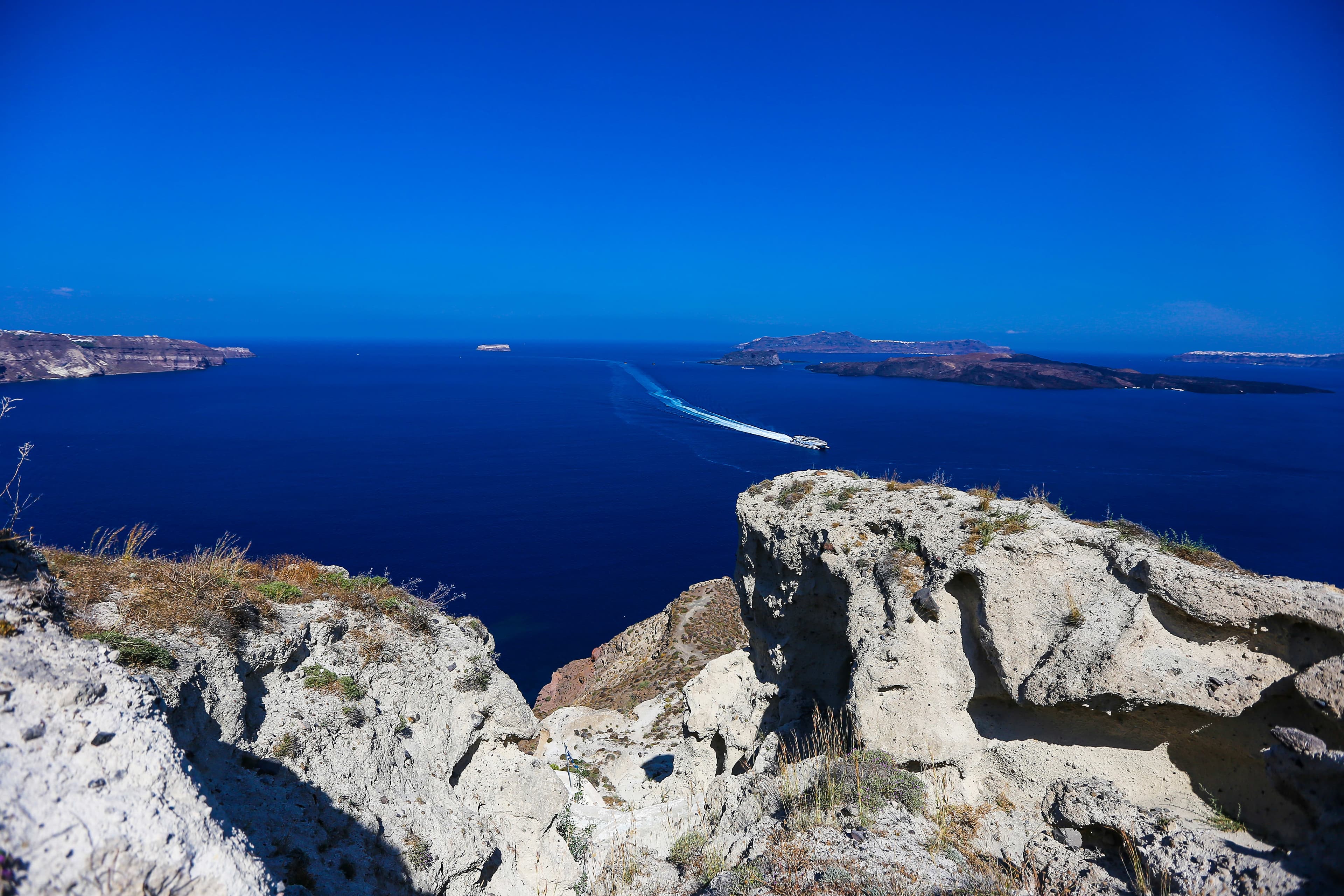 Beautiful view of sea