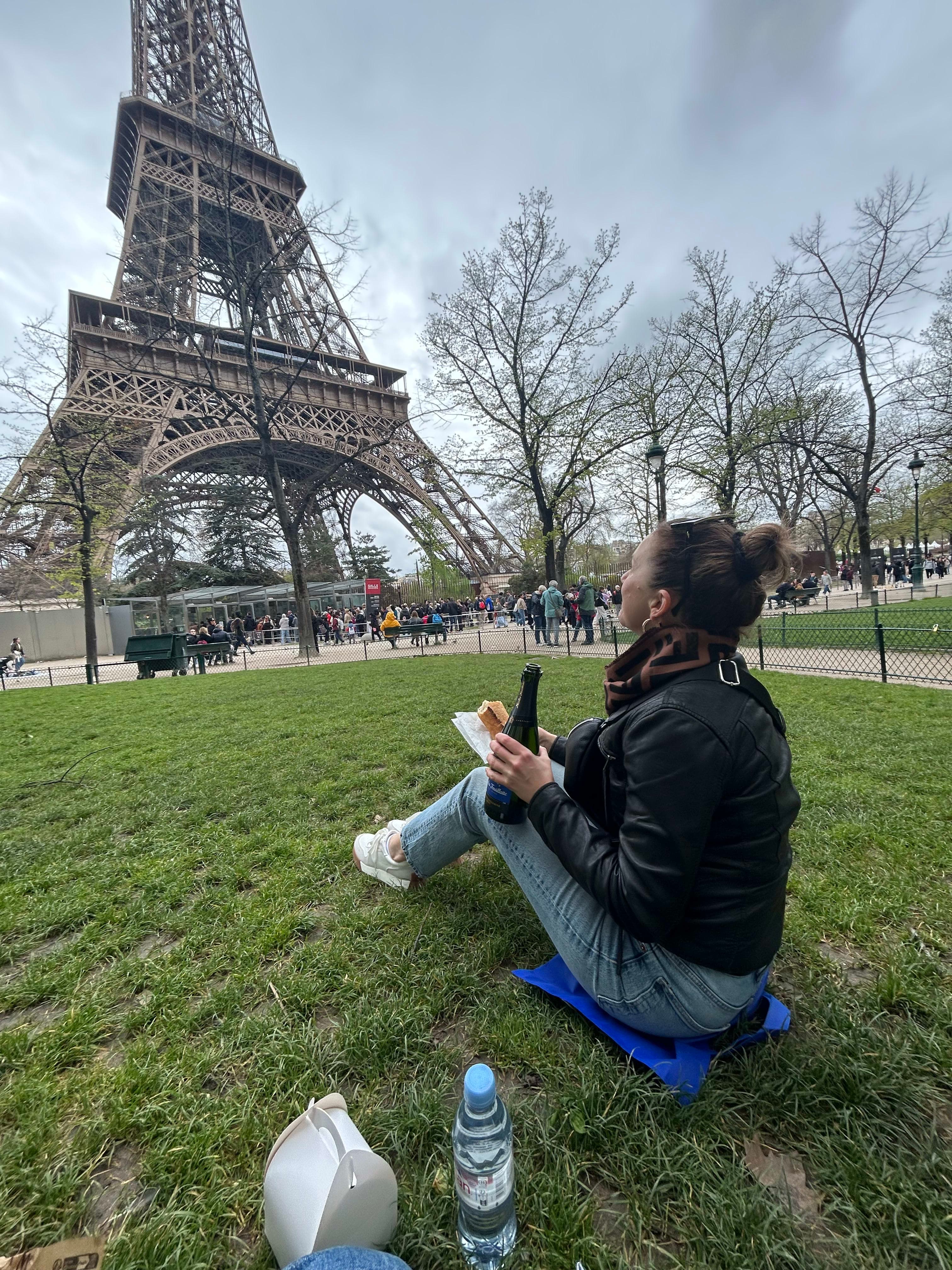 Beautiful view of Eiffle tower