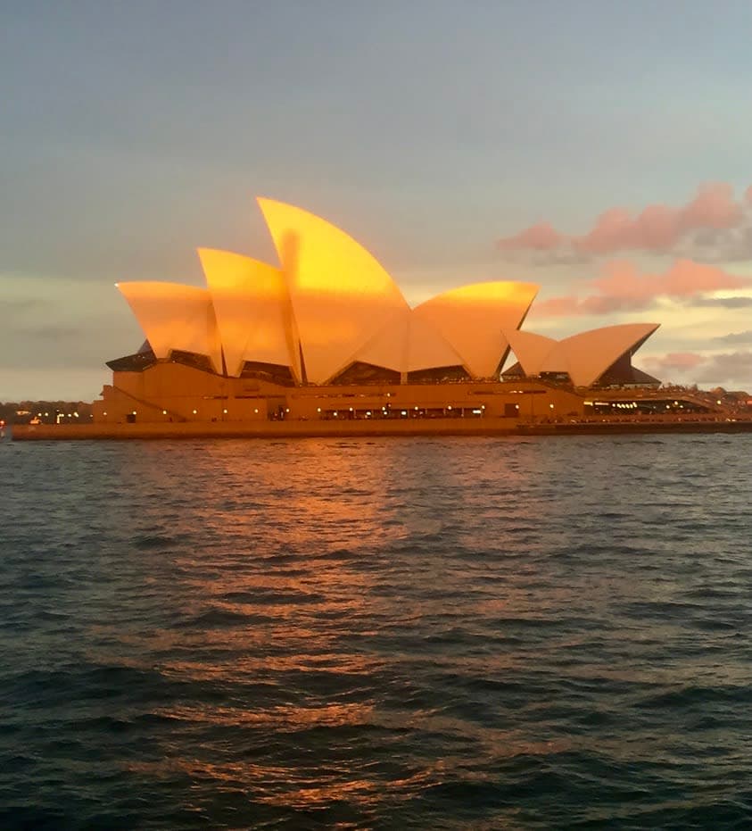 Beautiful view of Sydney Opera house