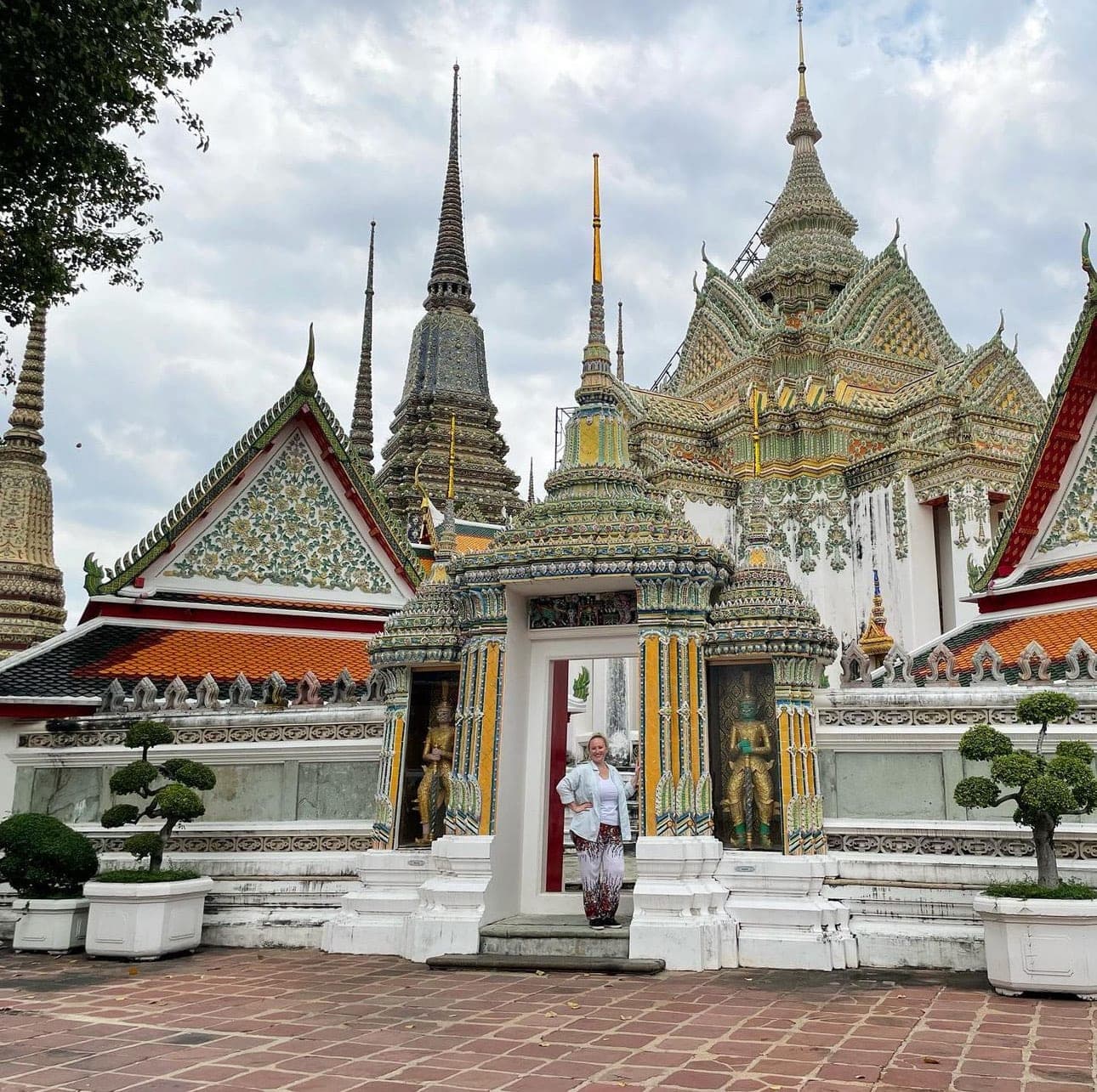 Picture of Taylor at Kinkaku-ji