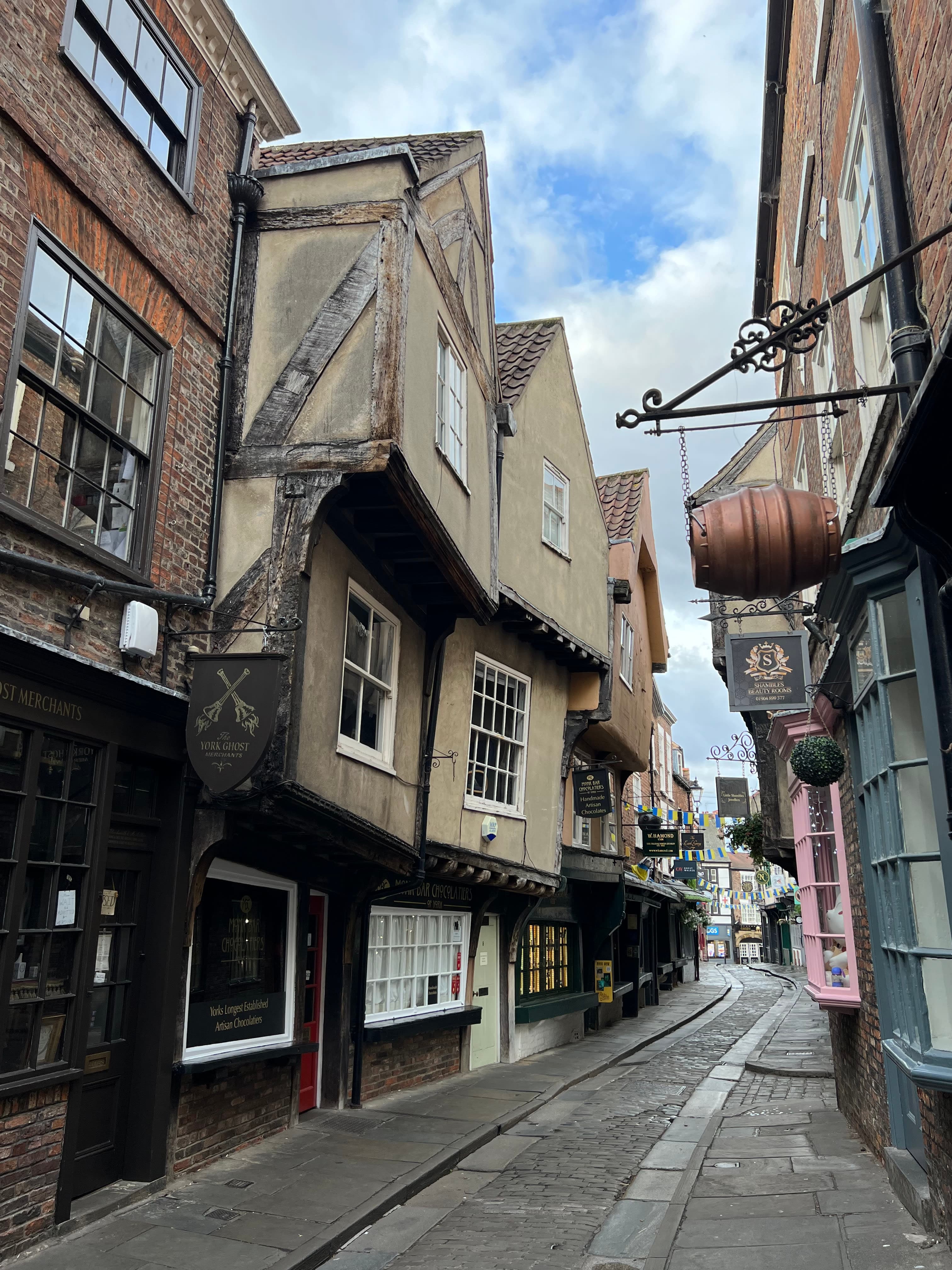 Beautiful view of Shambles street