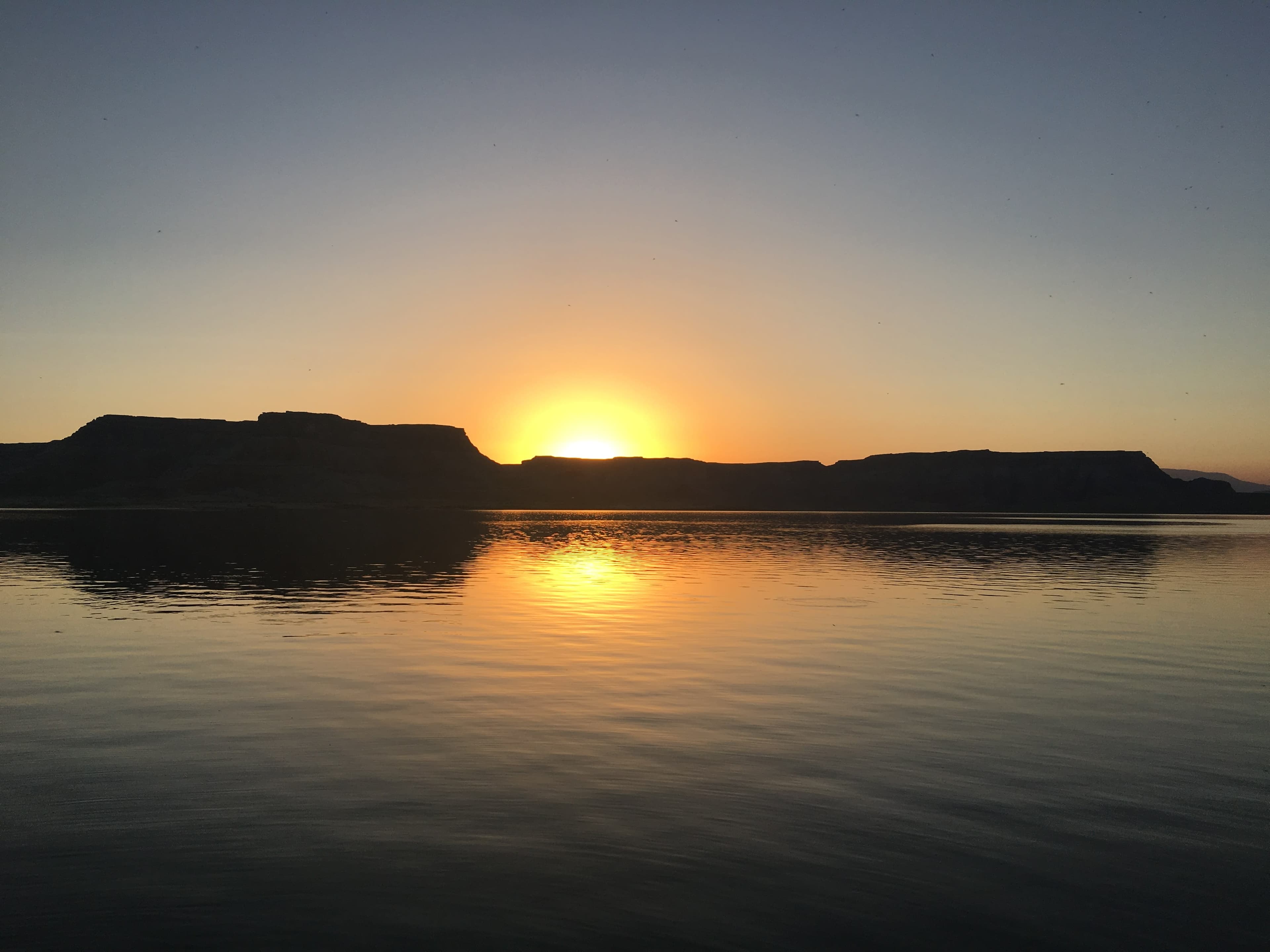 Beautiful view of sunset