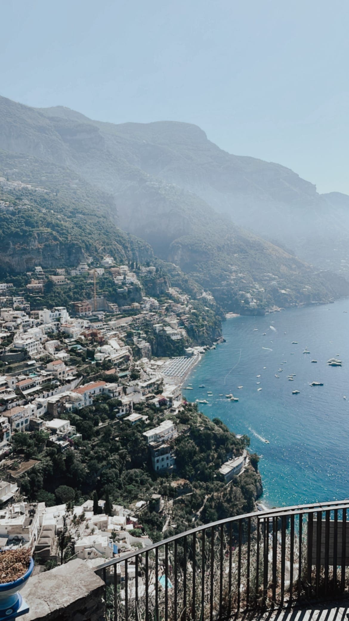 Beautiful view of Amalfi Coast