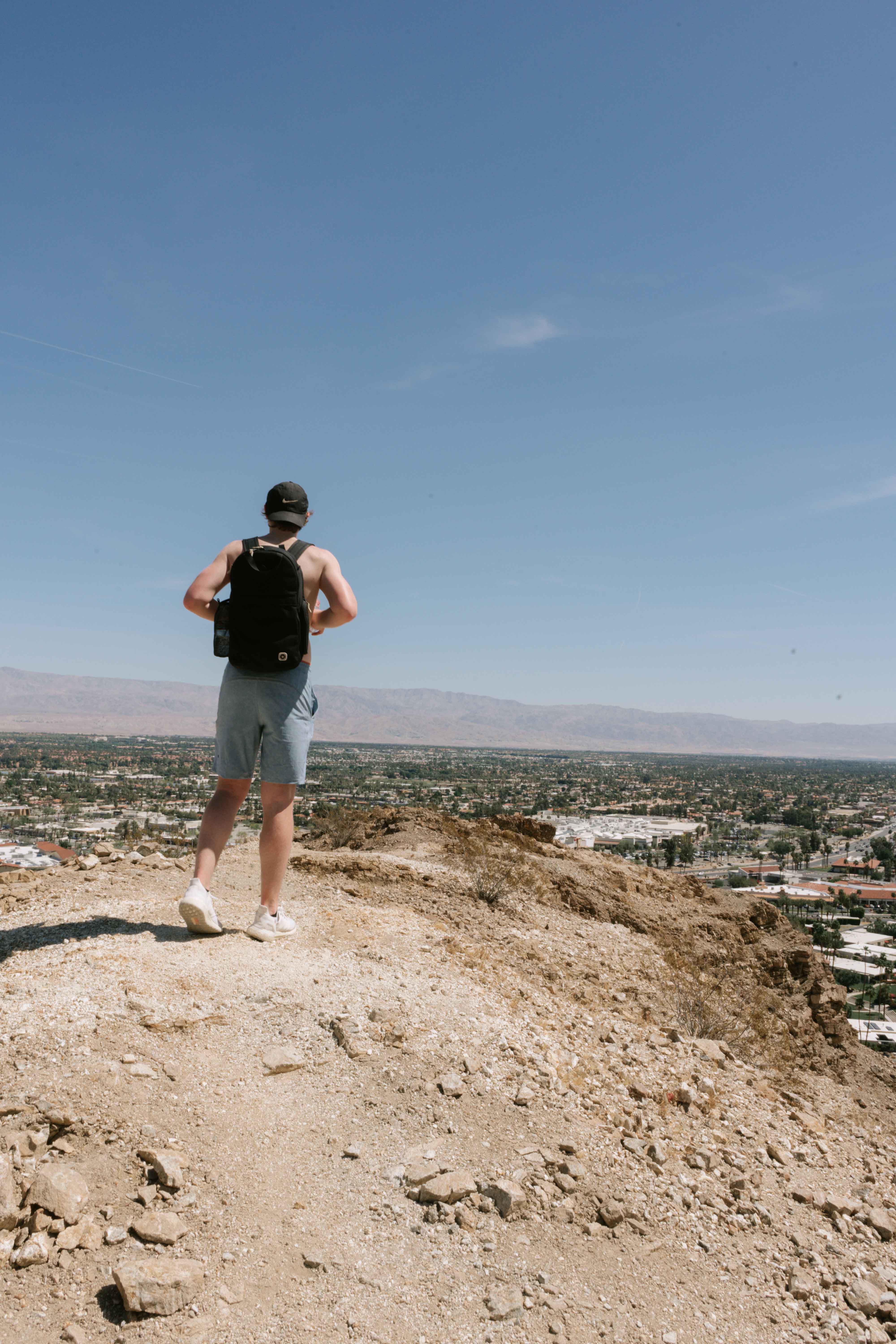 Picture of man at Santa Rosa Mountains
