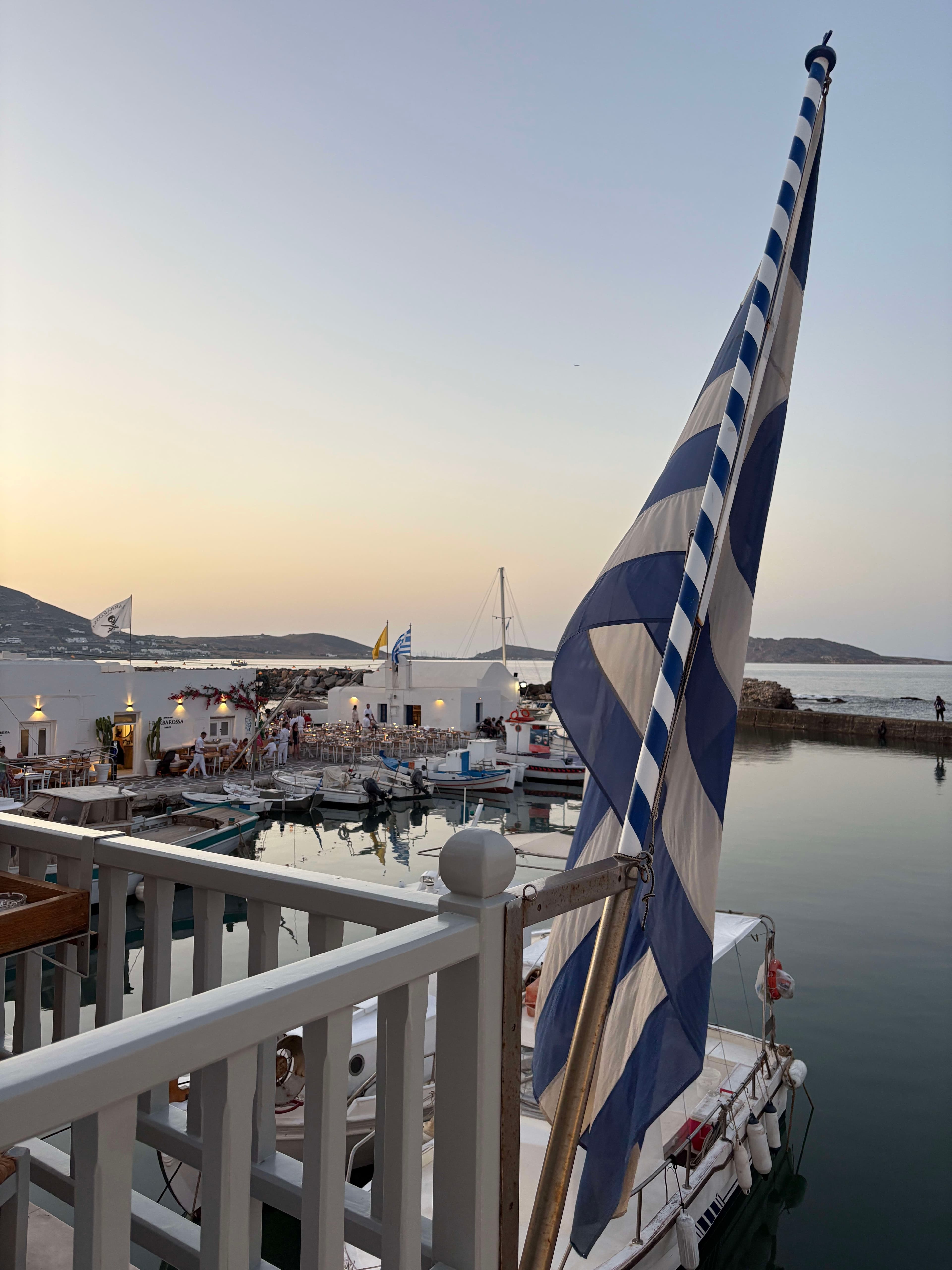 Paros, Greece: Sunrise to Sundown curated by Madeline McFadyen