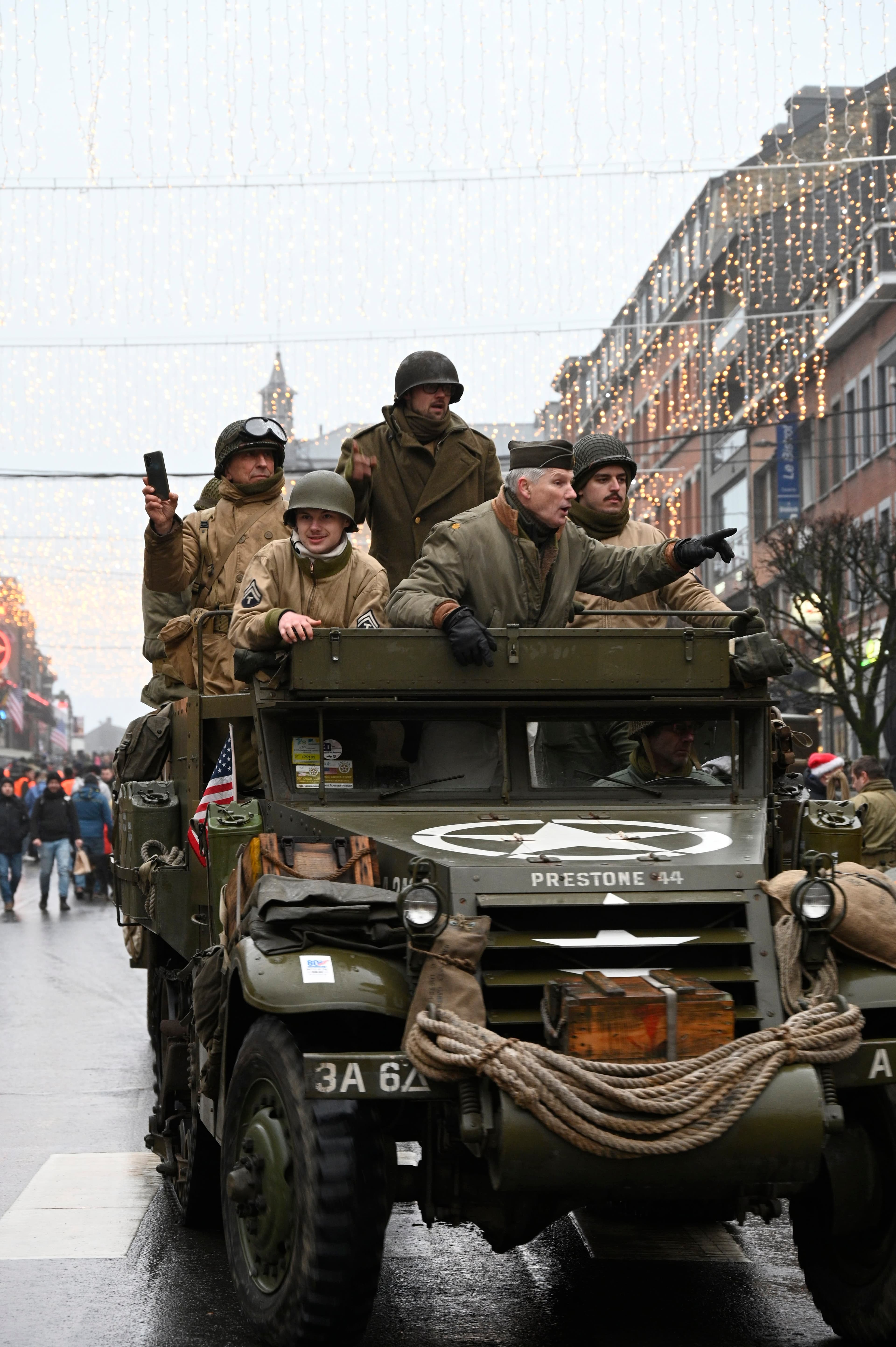 World War II Tour: Bastogne, Center of the Battle of the Bulge curated by Christophe Bodin