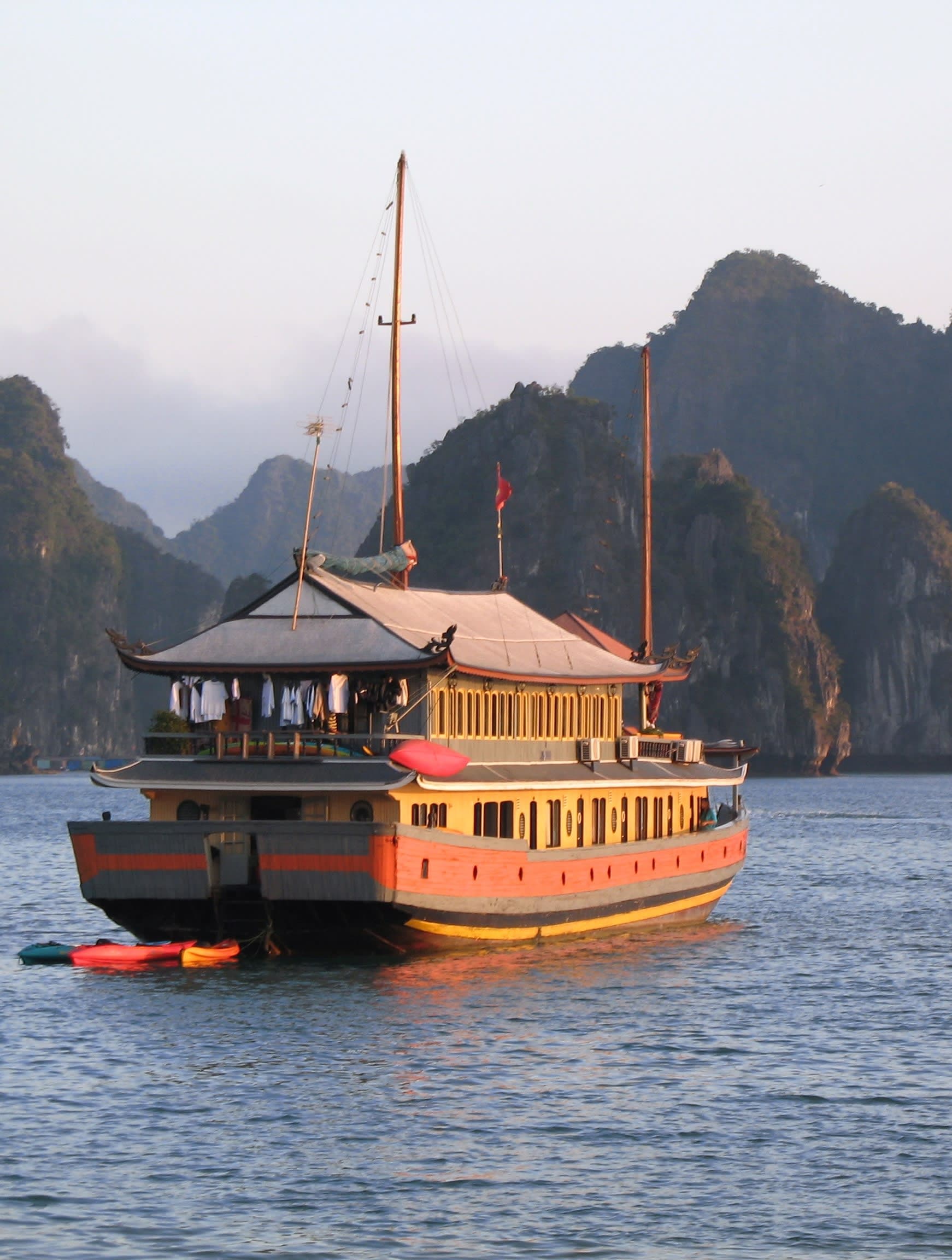 Sleeping on the Water in Hạ Long Bay curated by Marisa Varga