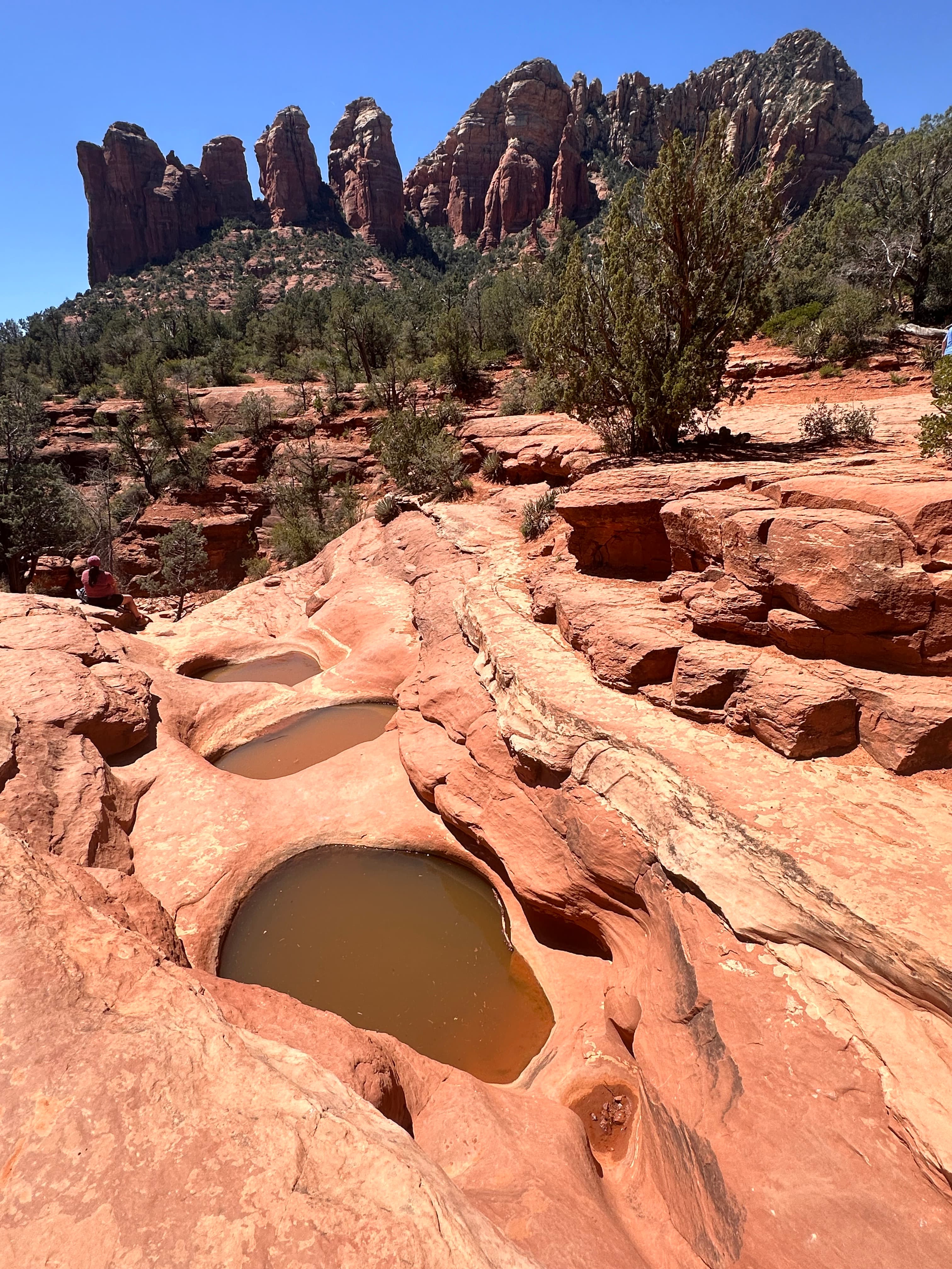 A view of the desert during the day