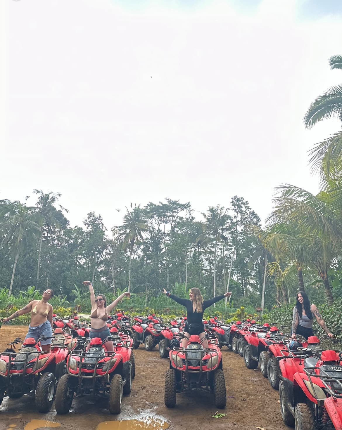 Doom buggies in the jungle.