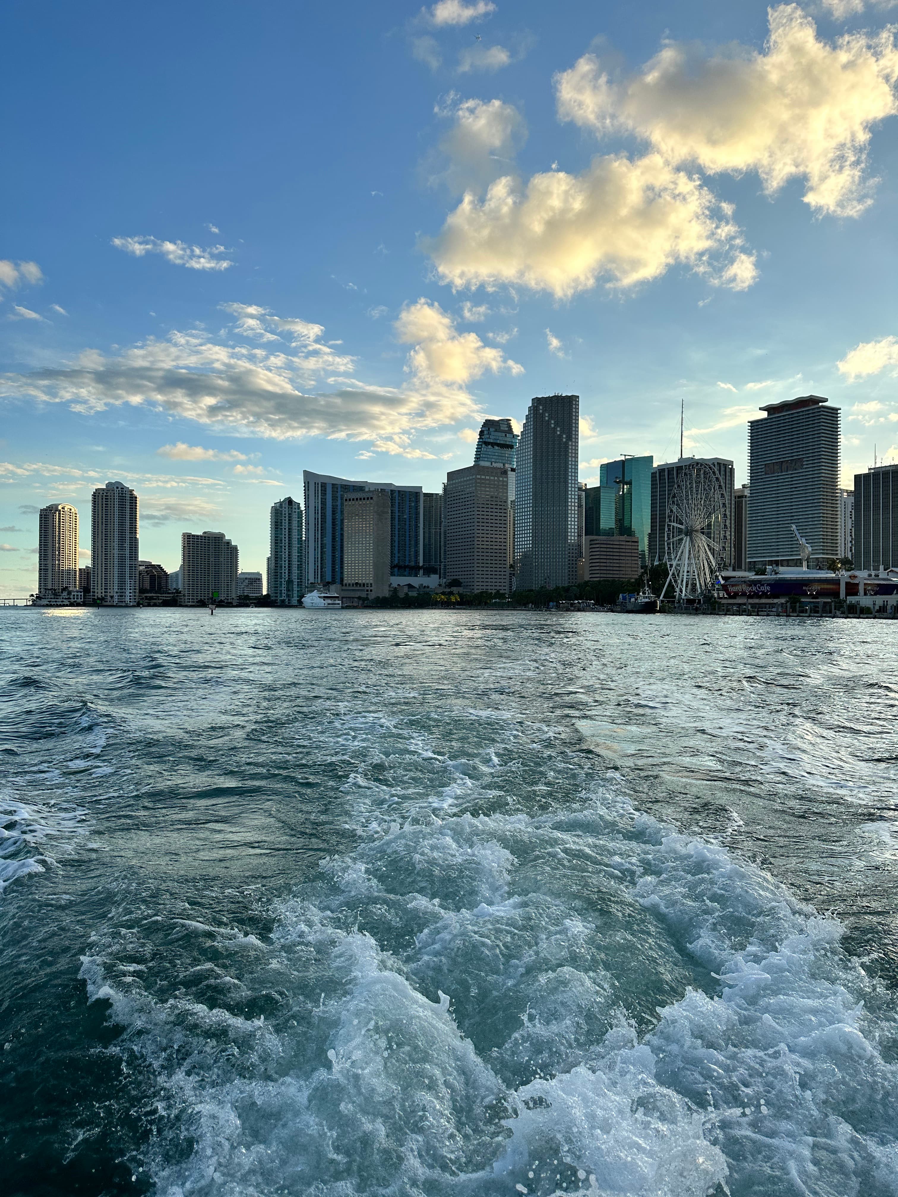 City views from the water.