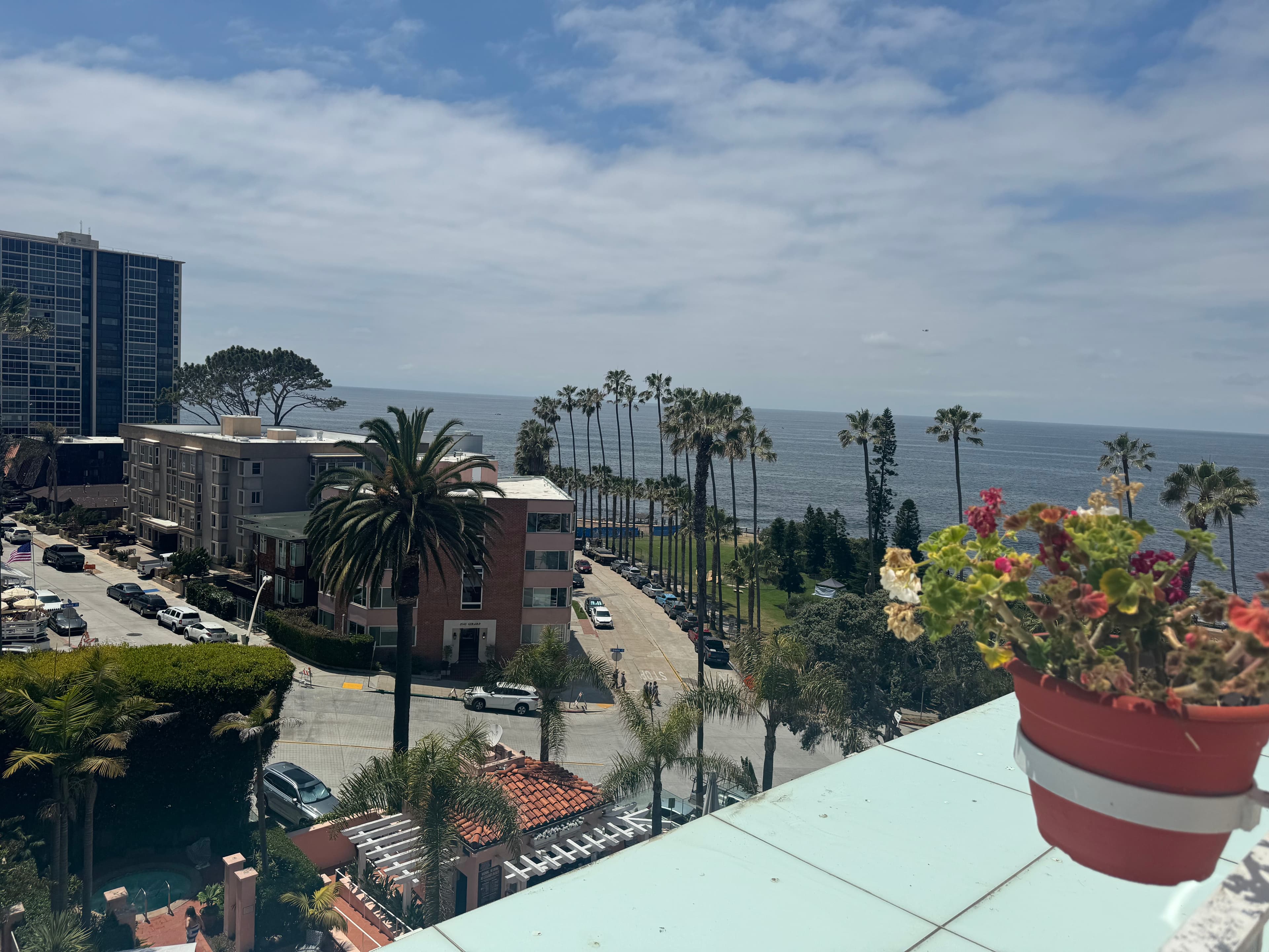 The city from a rooftop during the daytime.