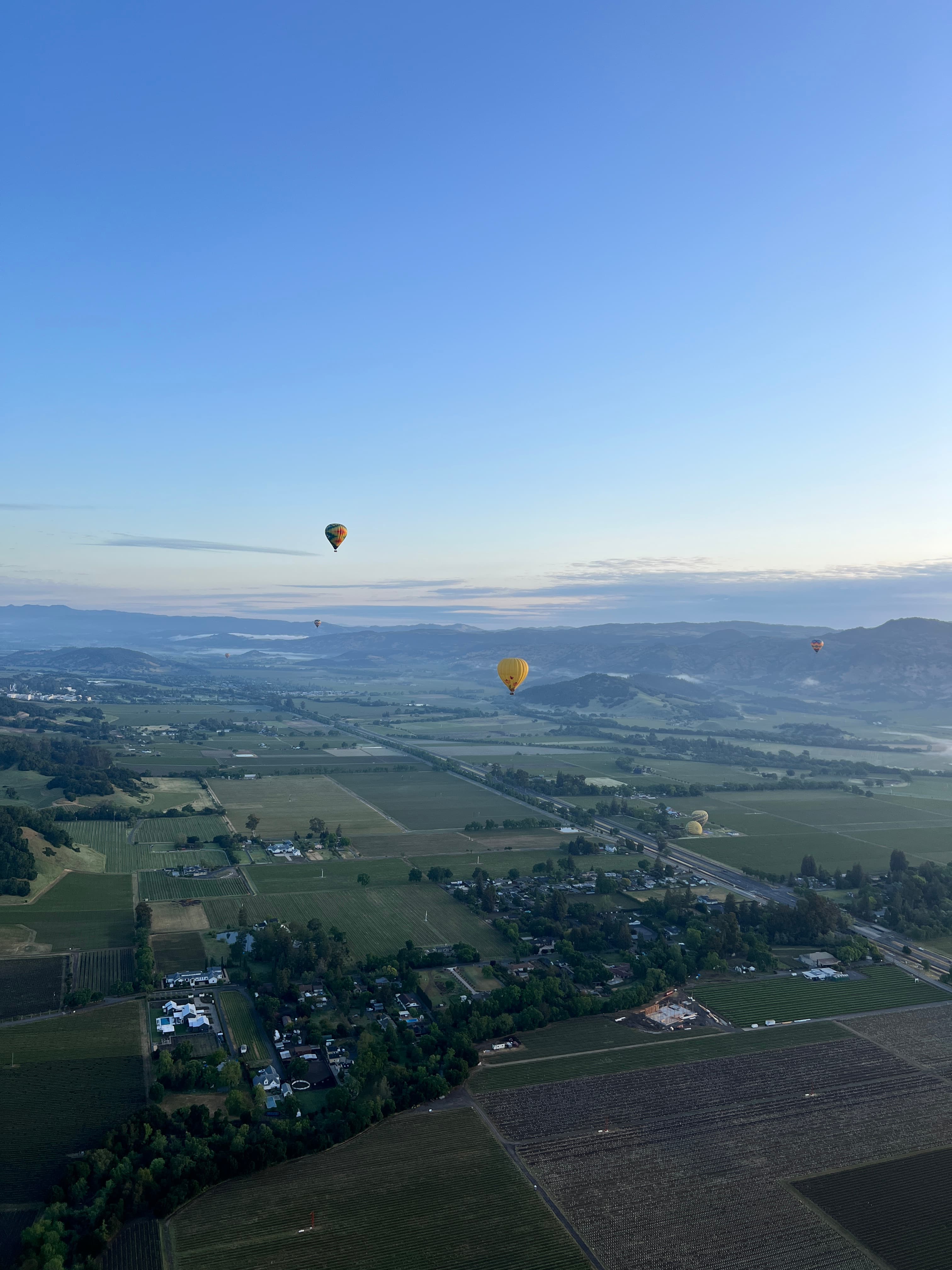 An aerial view of nature.