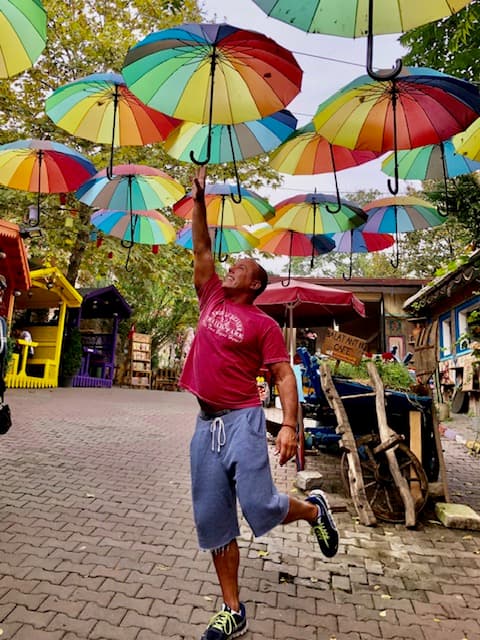 Umbrellas in Turkey.