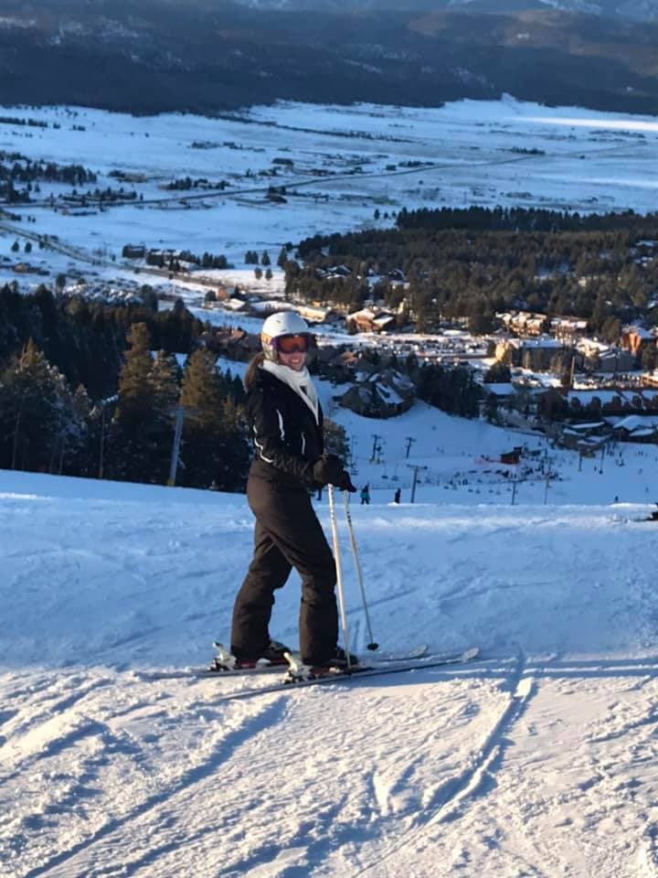 Skiing in Angel Fire.