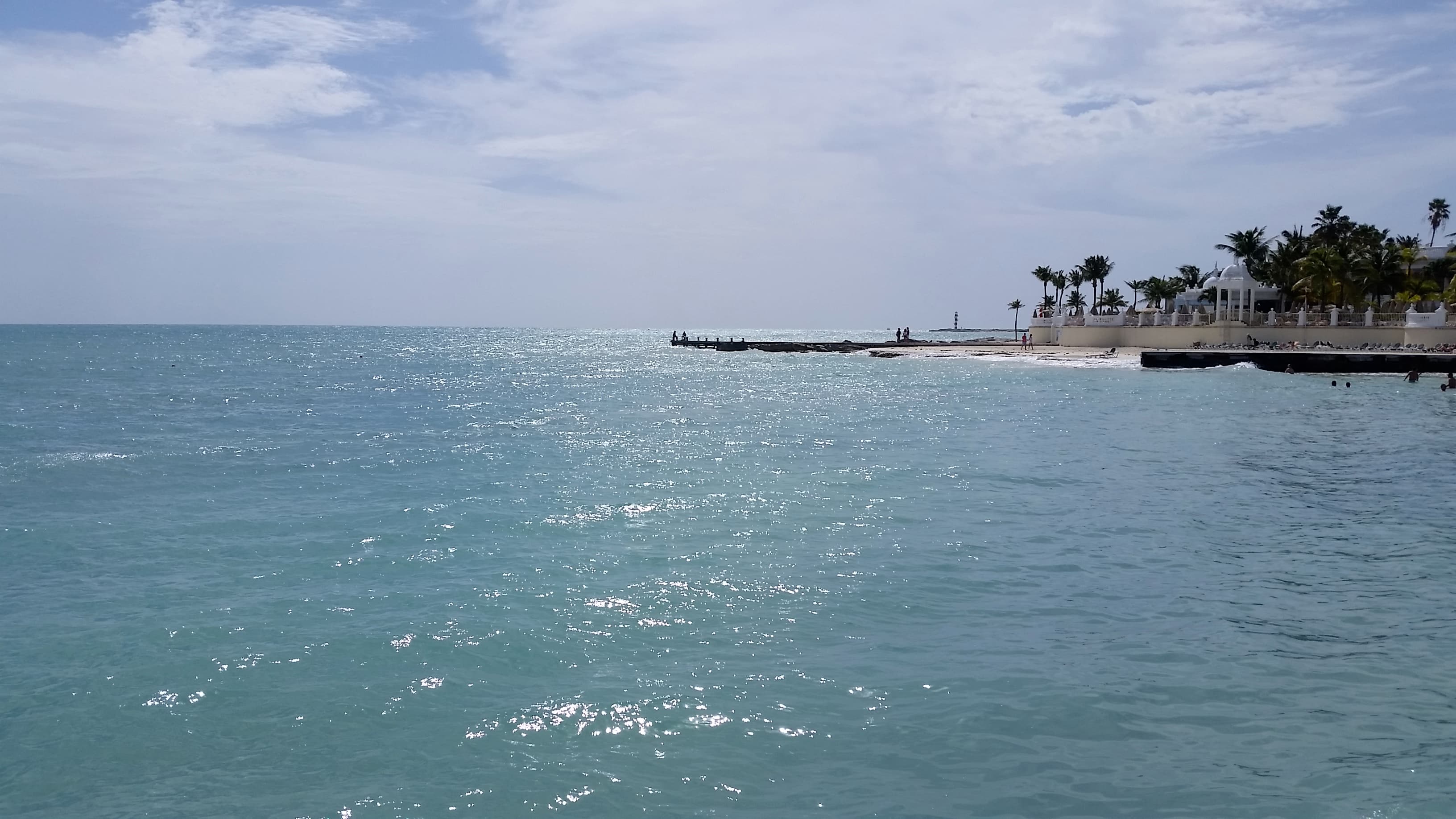 Sea in Cancun.