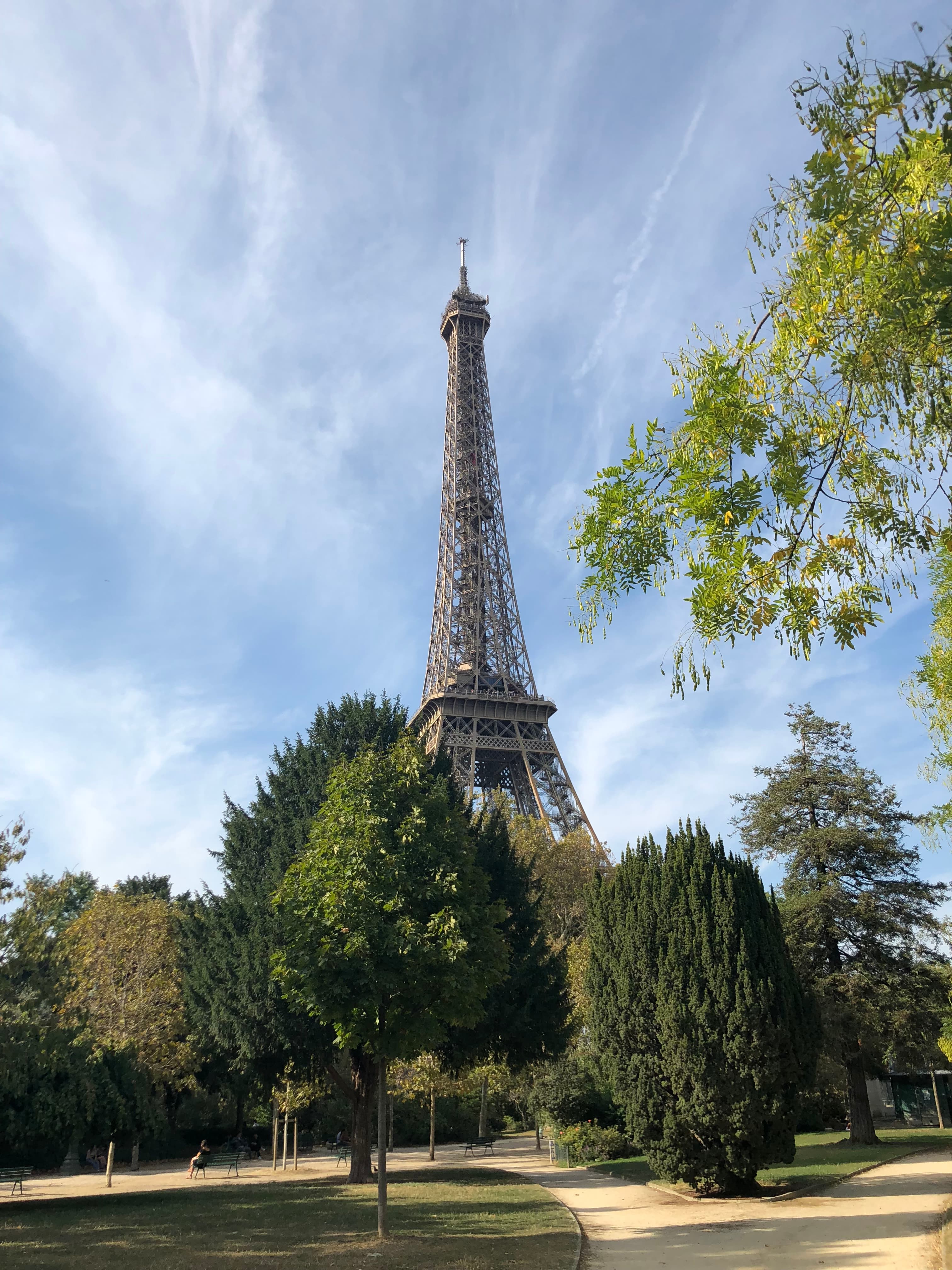 Eiffel Tower in Paris.