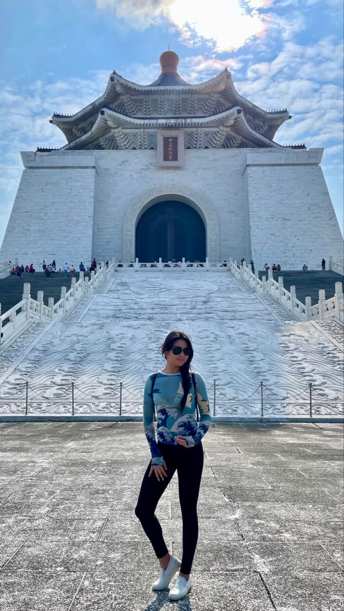 White building in Taiwan.