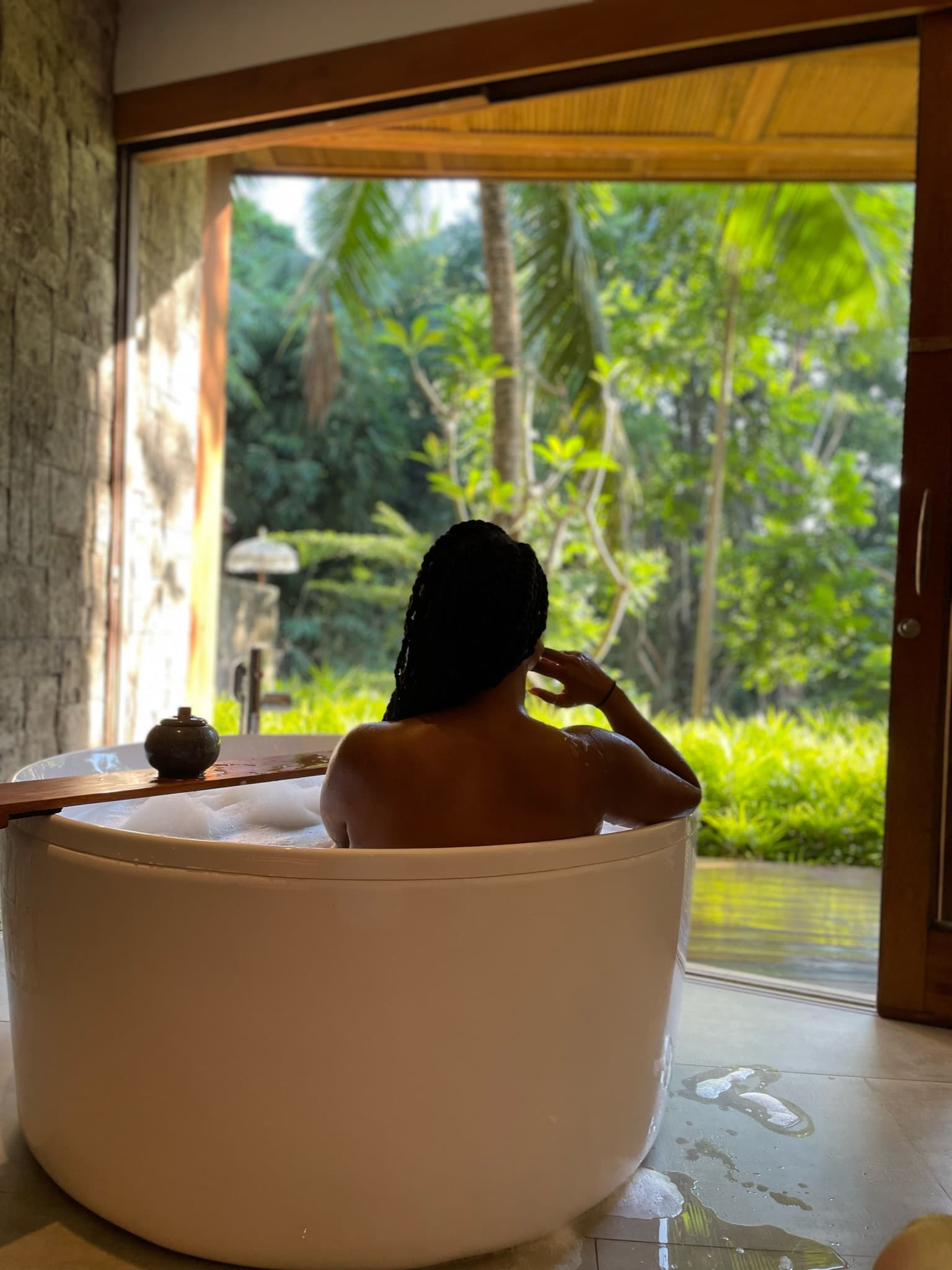Bath in Ubud.