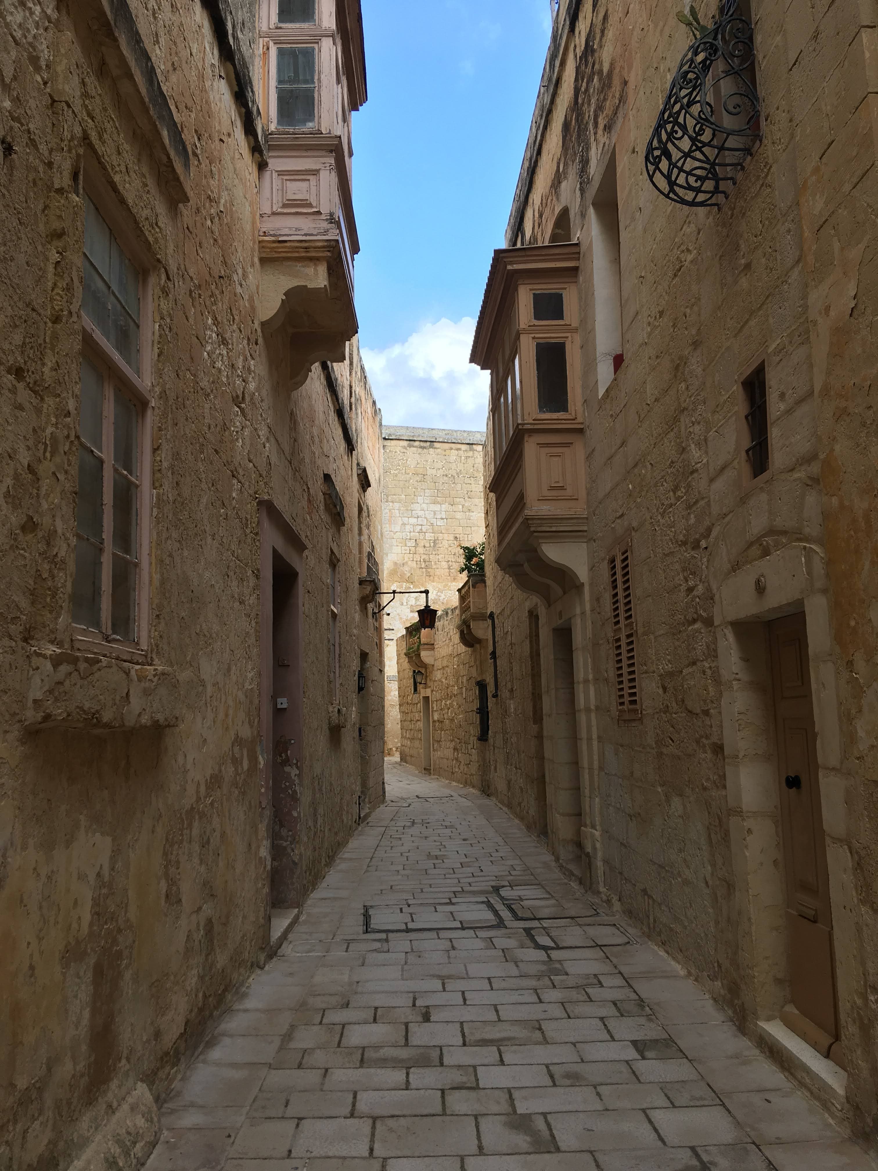 Old stone alley way.